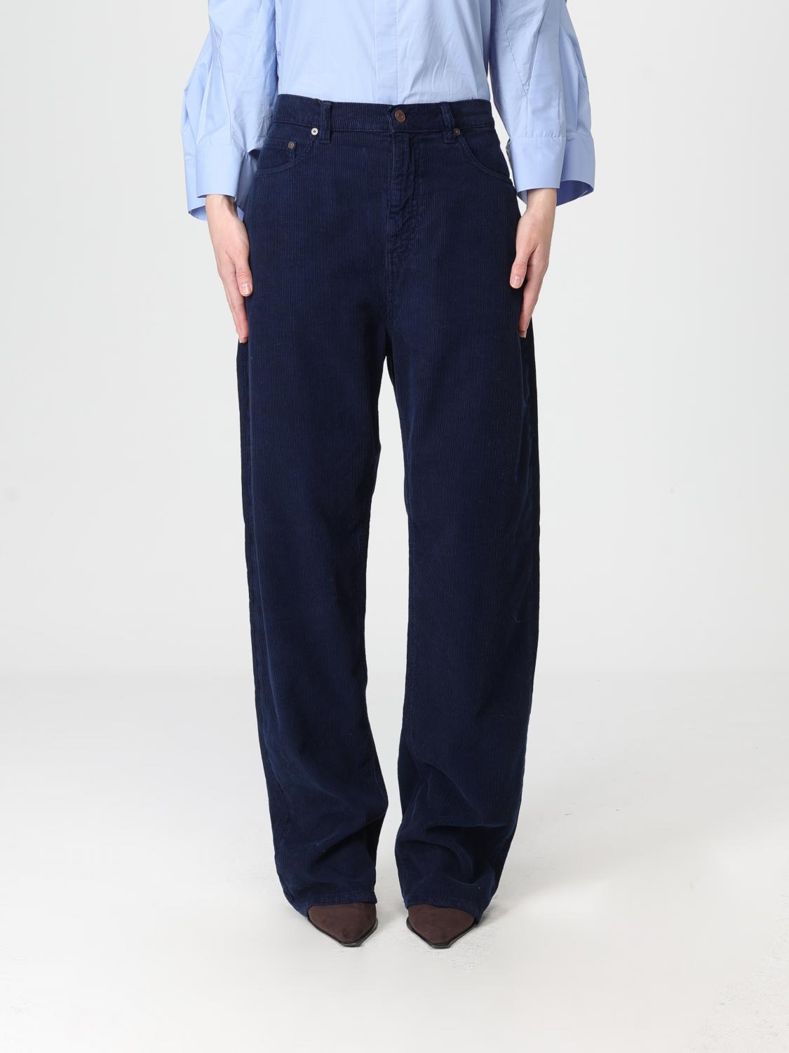 Victoria Beckham Jeans Victoria  Woman Color Brown In Blue