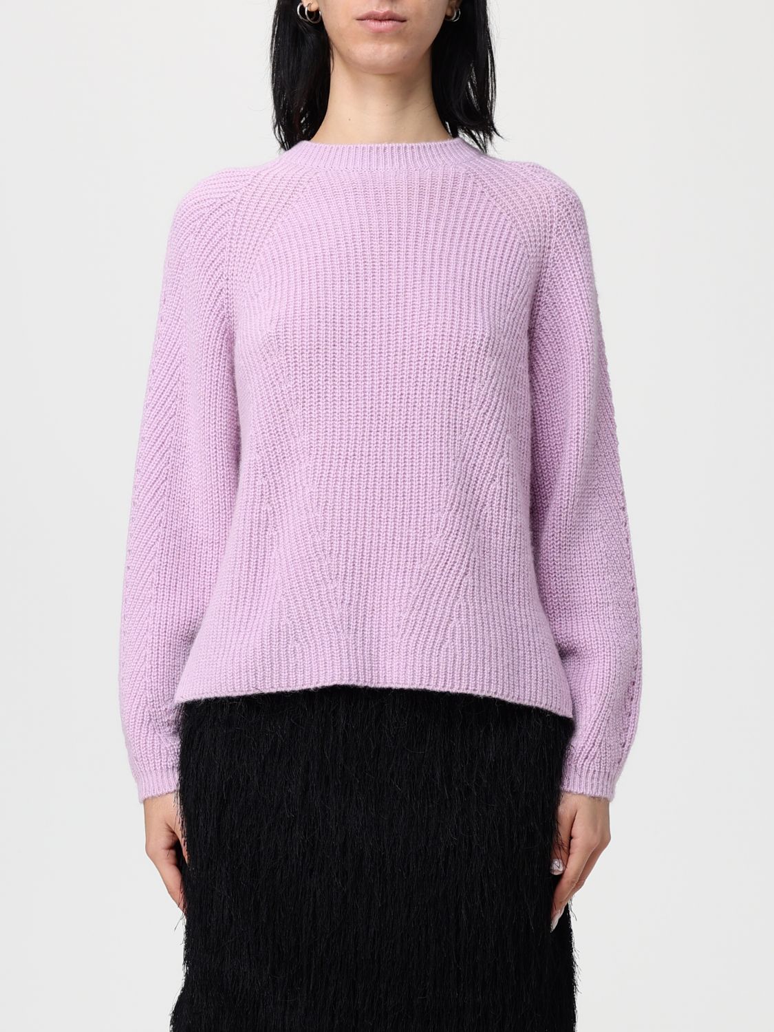 Twinset Sweater Woman Color Wisteria In Purple