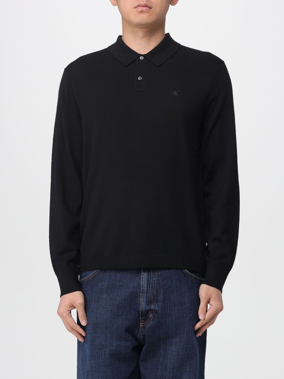 Polo Shirt CALVIN KLEIN Men color Black