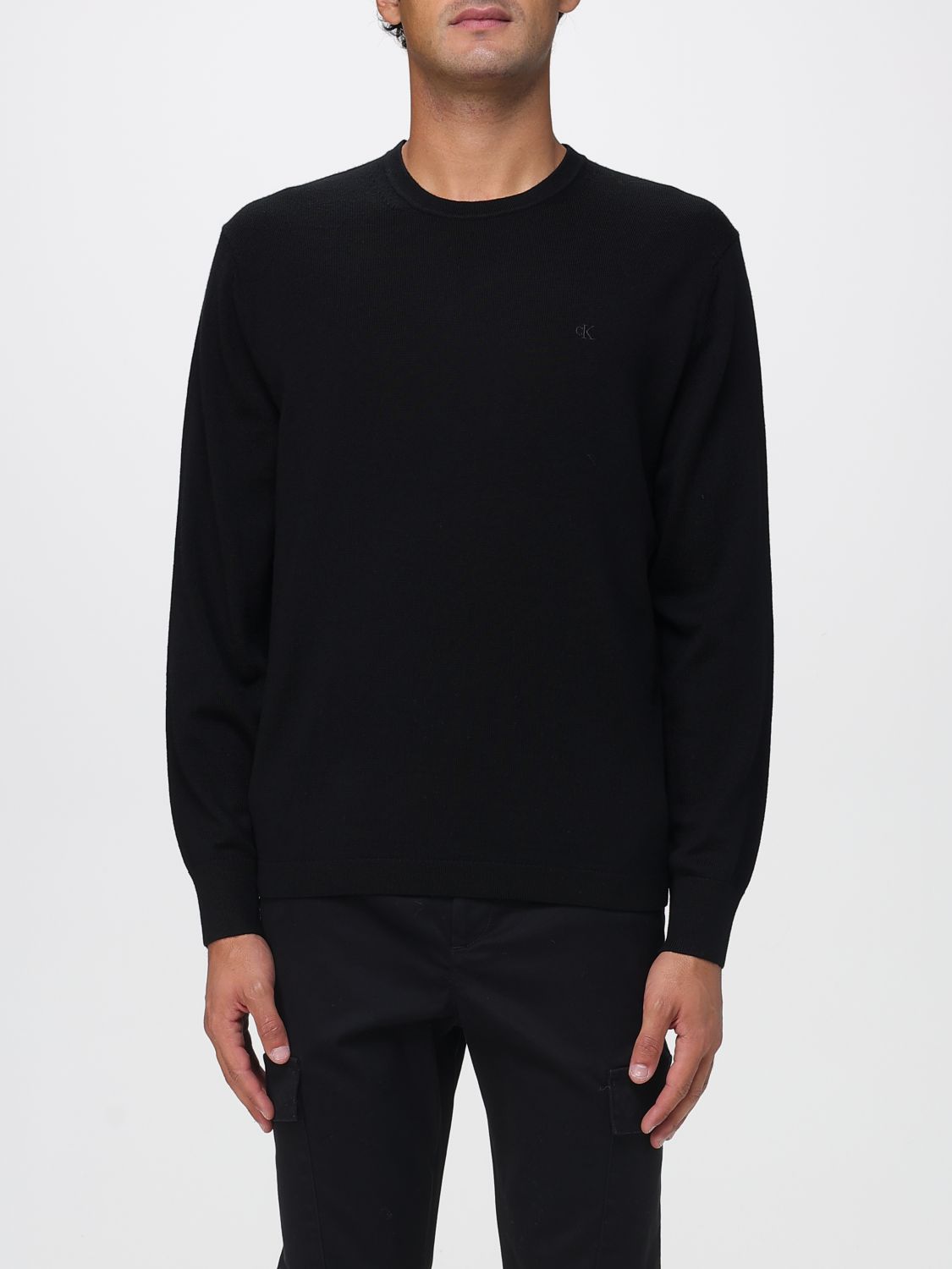 Sweater CALVIN KLEIN Men color Black Sweater CALVIN KLEIN Men color Black