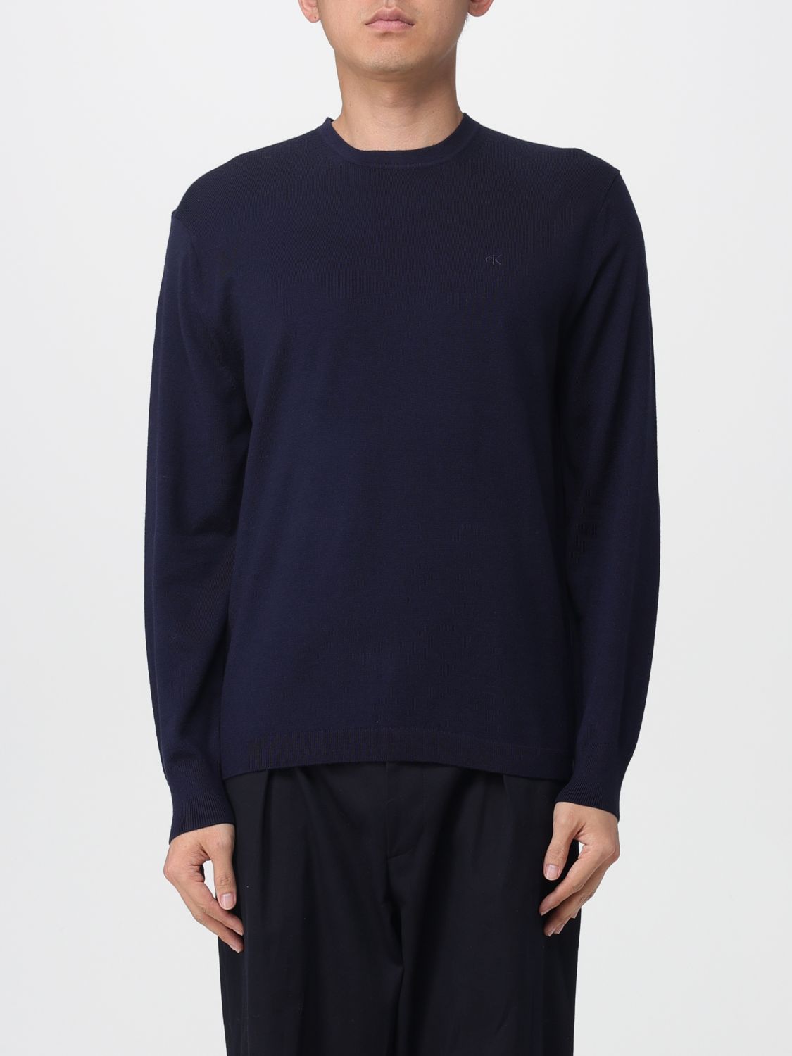 Sweater CALVIN KLEIN Men color Blue Sweater CALVIN KLEIN Men color Blue