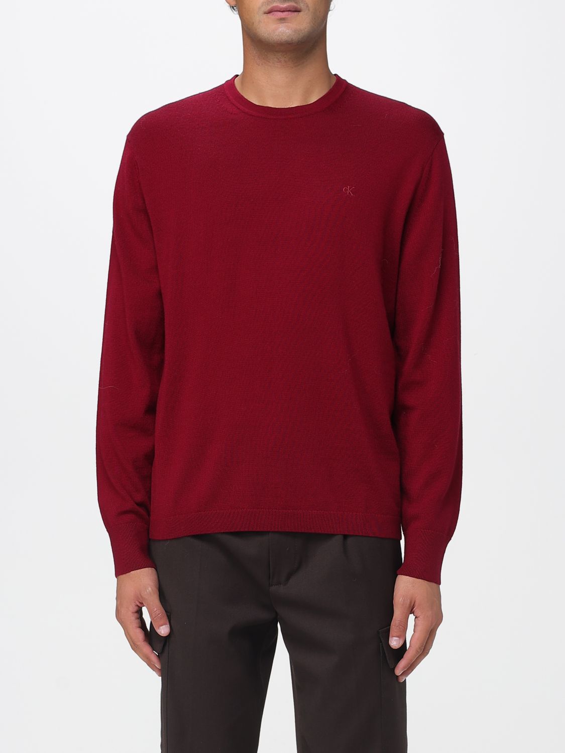 Sweater CALVIN KLEIN Men color Red Sweater CALVIN KLEIN Men color Red