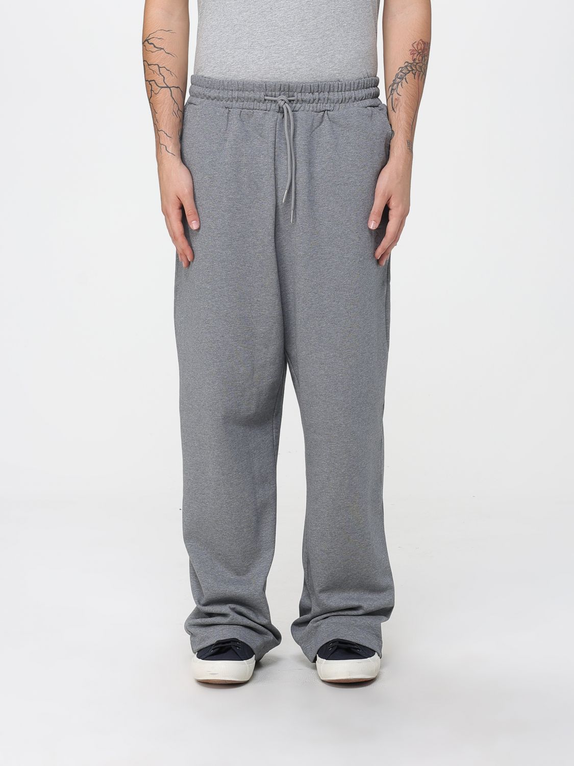 Calvin Klein Pants Men Color Grey In Gray
