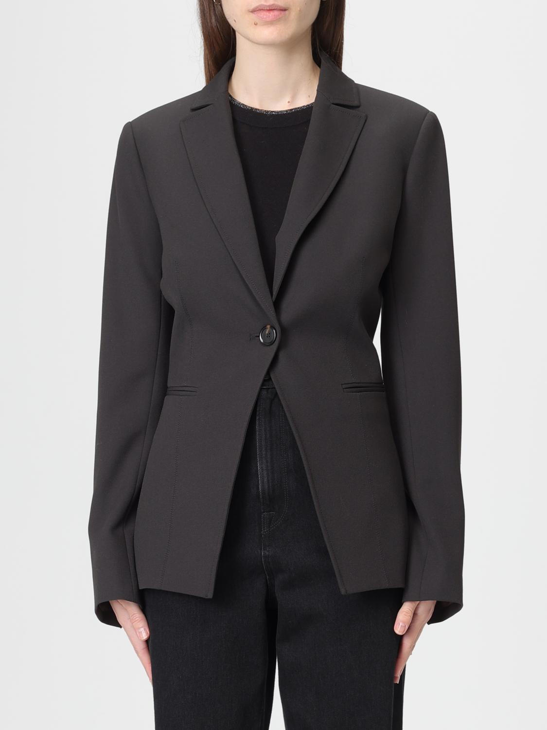 Pinko Jacket Woman Color Burnt In Black