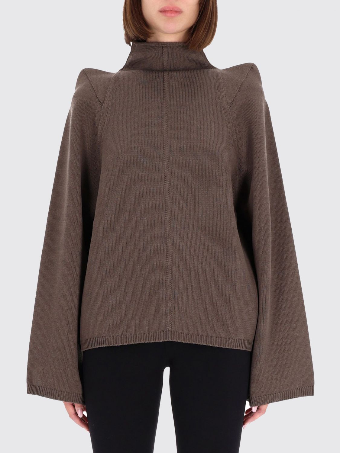 Rick Owens Wool Top Sweater In Multi