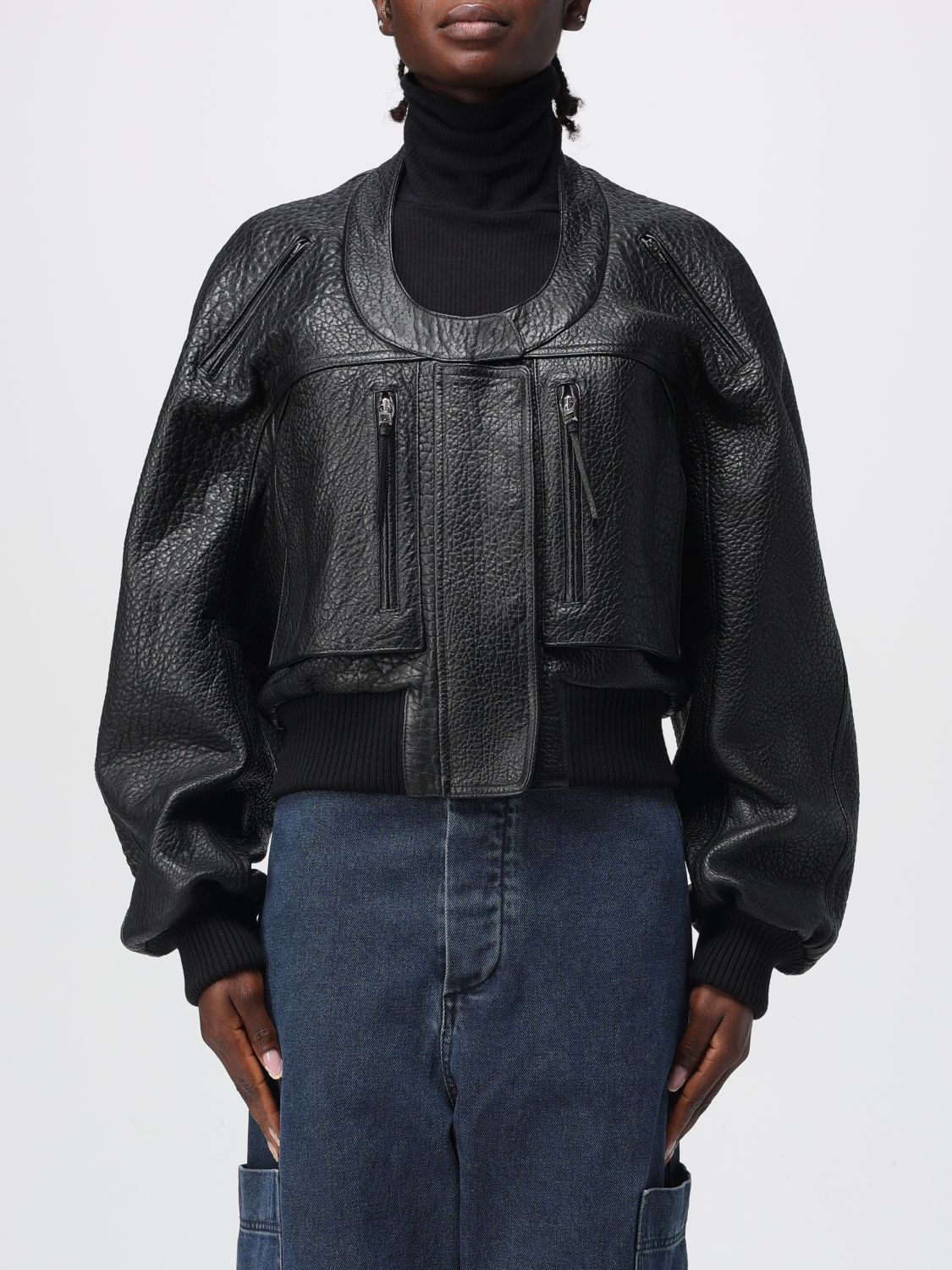 Giubbotto Jacquemus in pelle