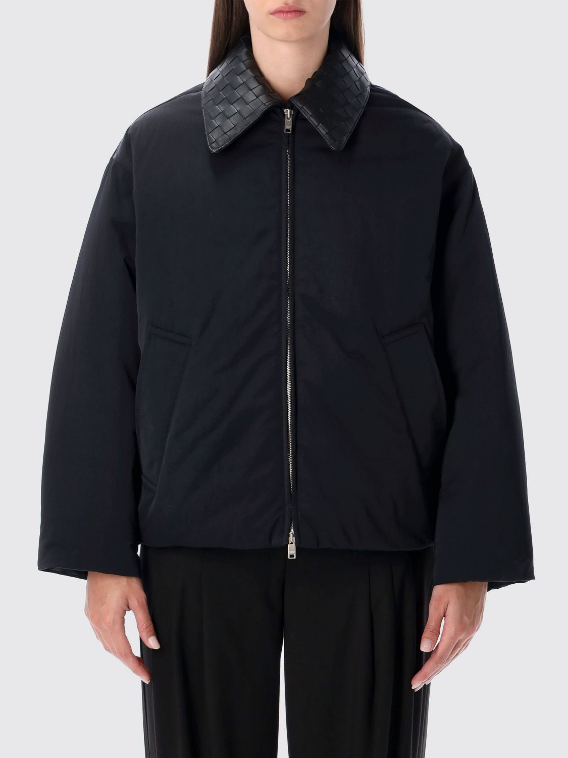 Bottega Veneta Coat  Woman Color Black