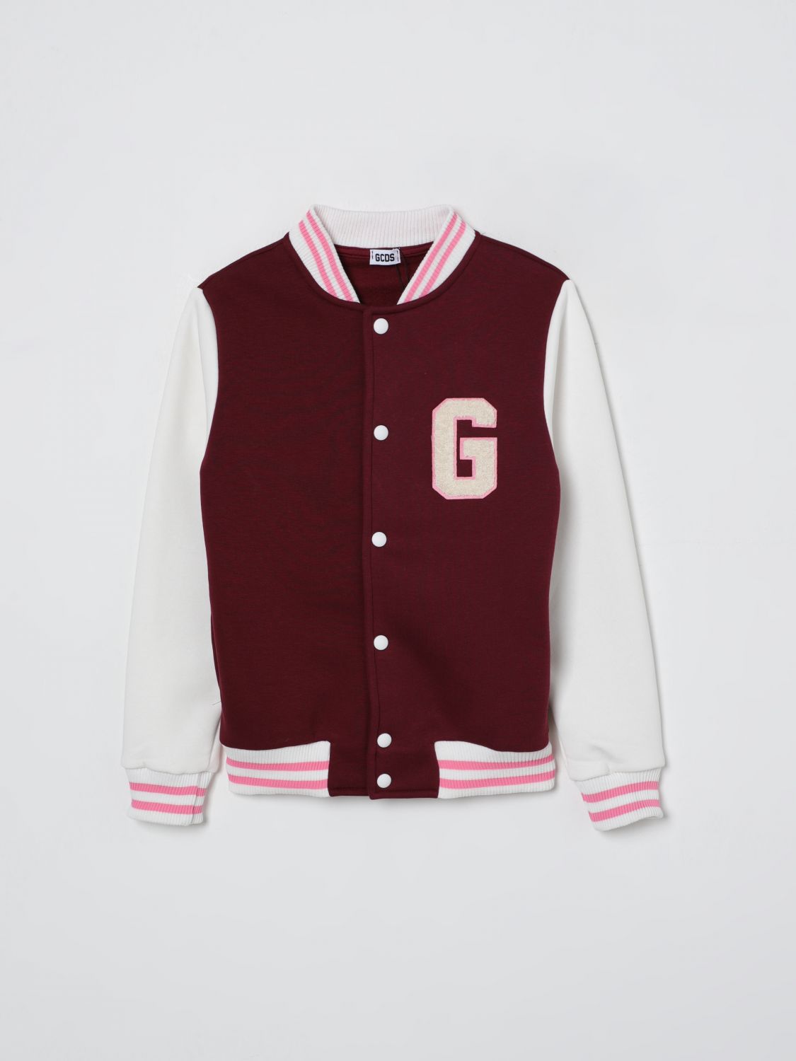 Gcds Junior Sweater Kids Color Burgundy In Multi