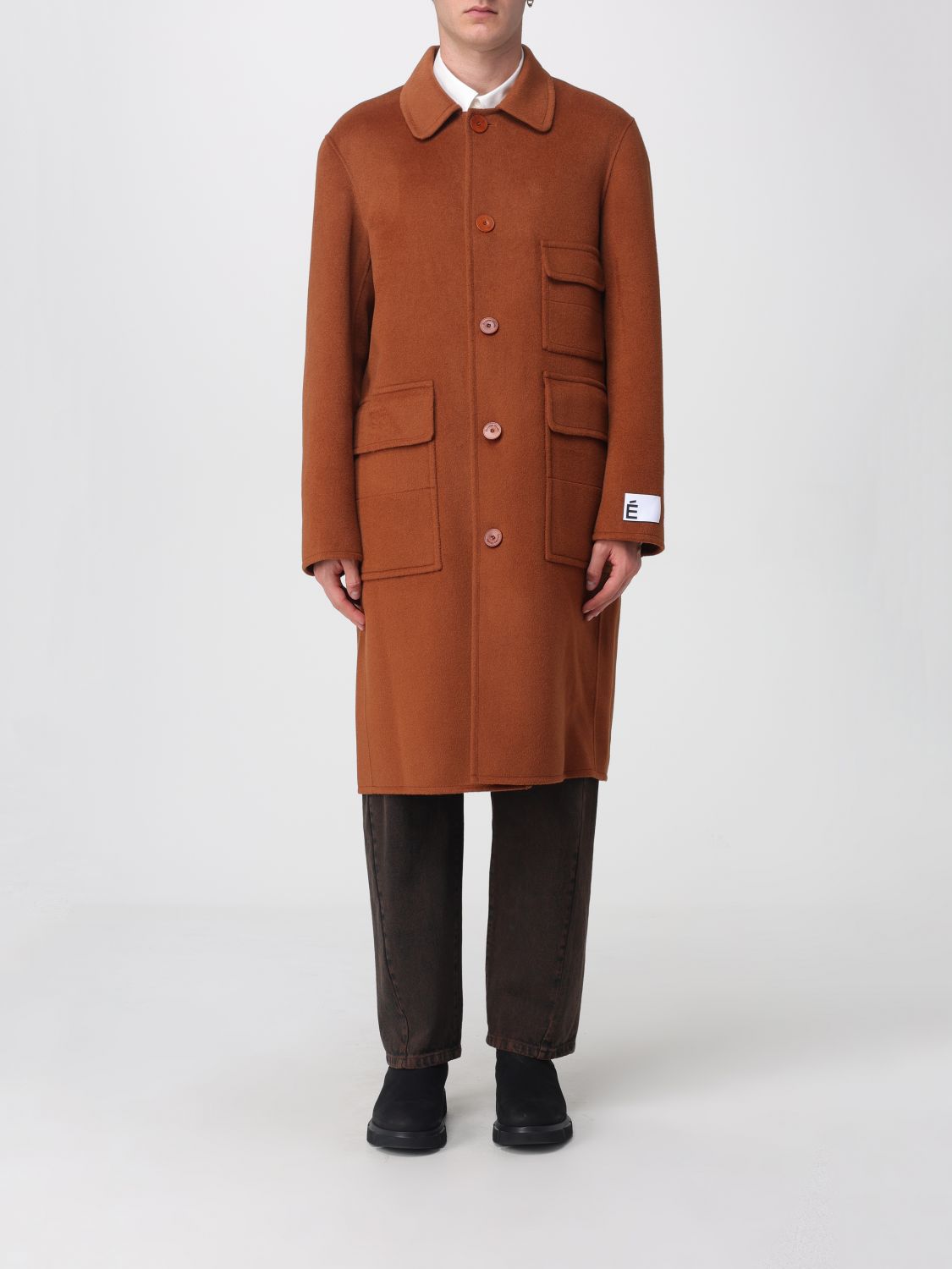 Etudes Studio Coat Études Studio Men Color Camel In Brown
