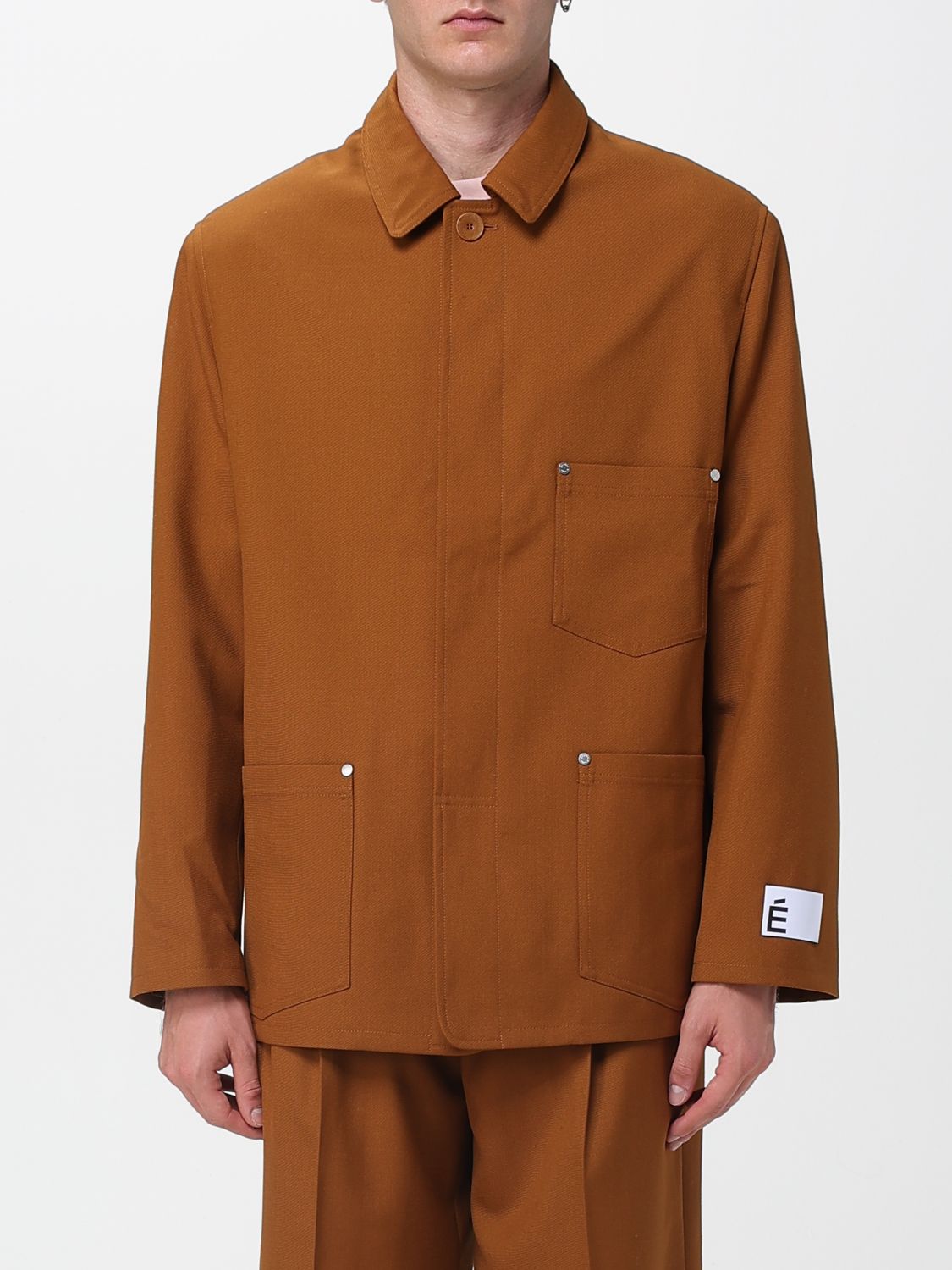 Etudes Studio Coat Études Studio Men Color Camel In Brown