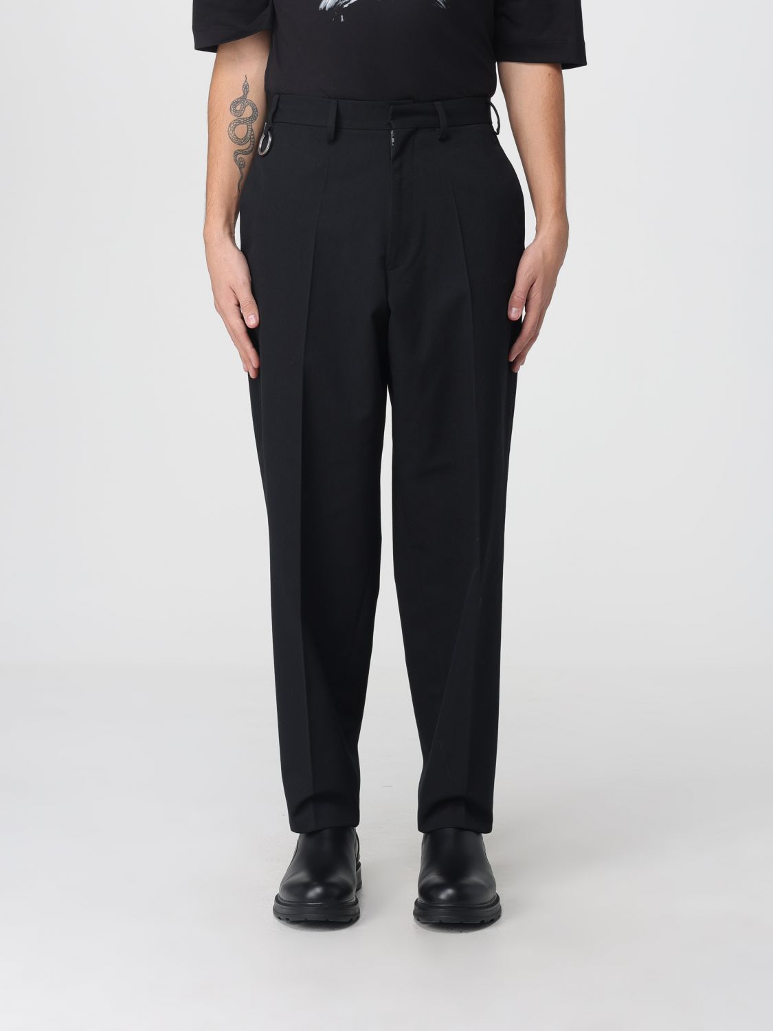 Etudes Studio Pants Études Studio Men Color Black In Animal Print