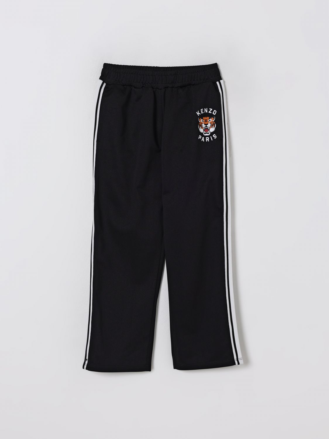 Kenzo Side-stripe Track Pants In Blue