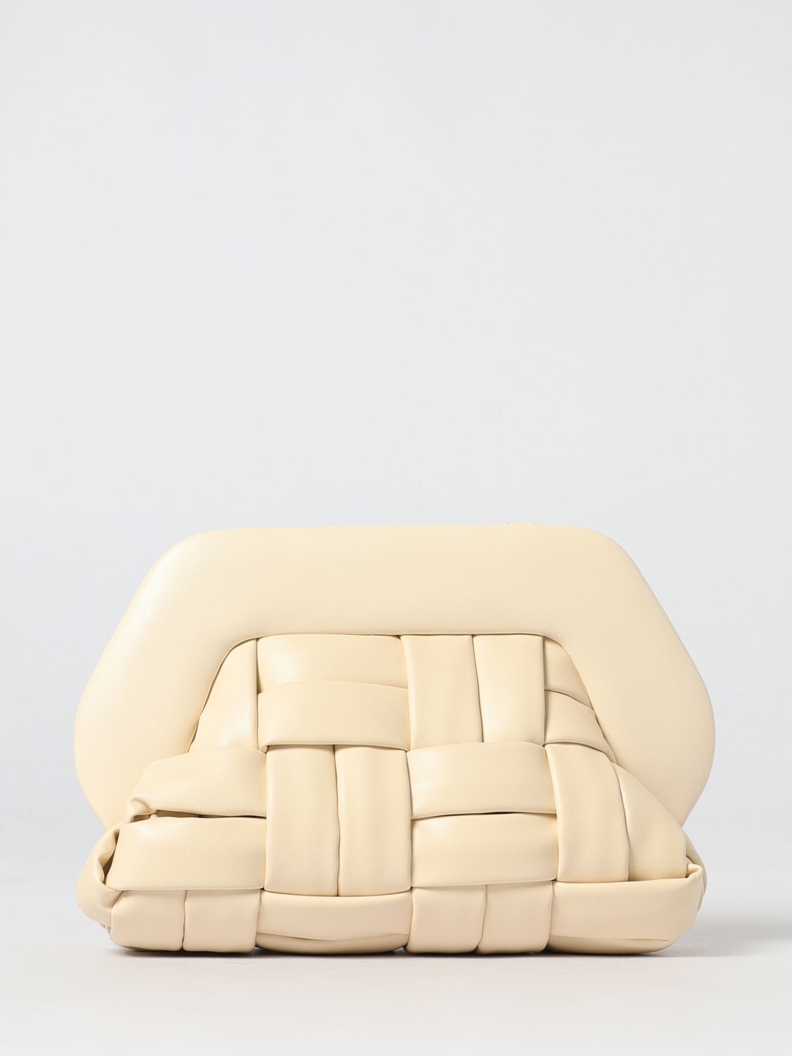 Clutch Tia Themoirè in pelle vegana intrecciata