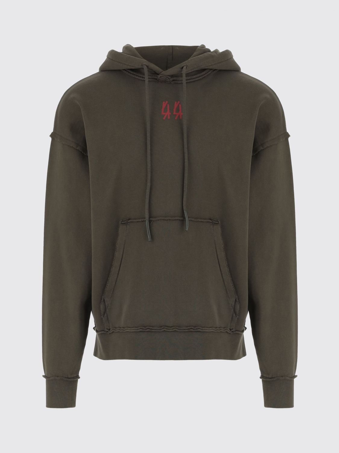44 Label Group Faded Green Hoodie In Green