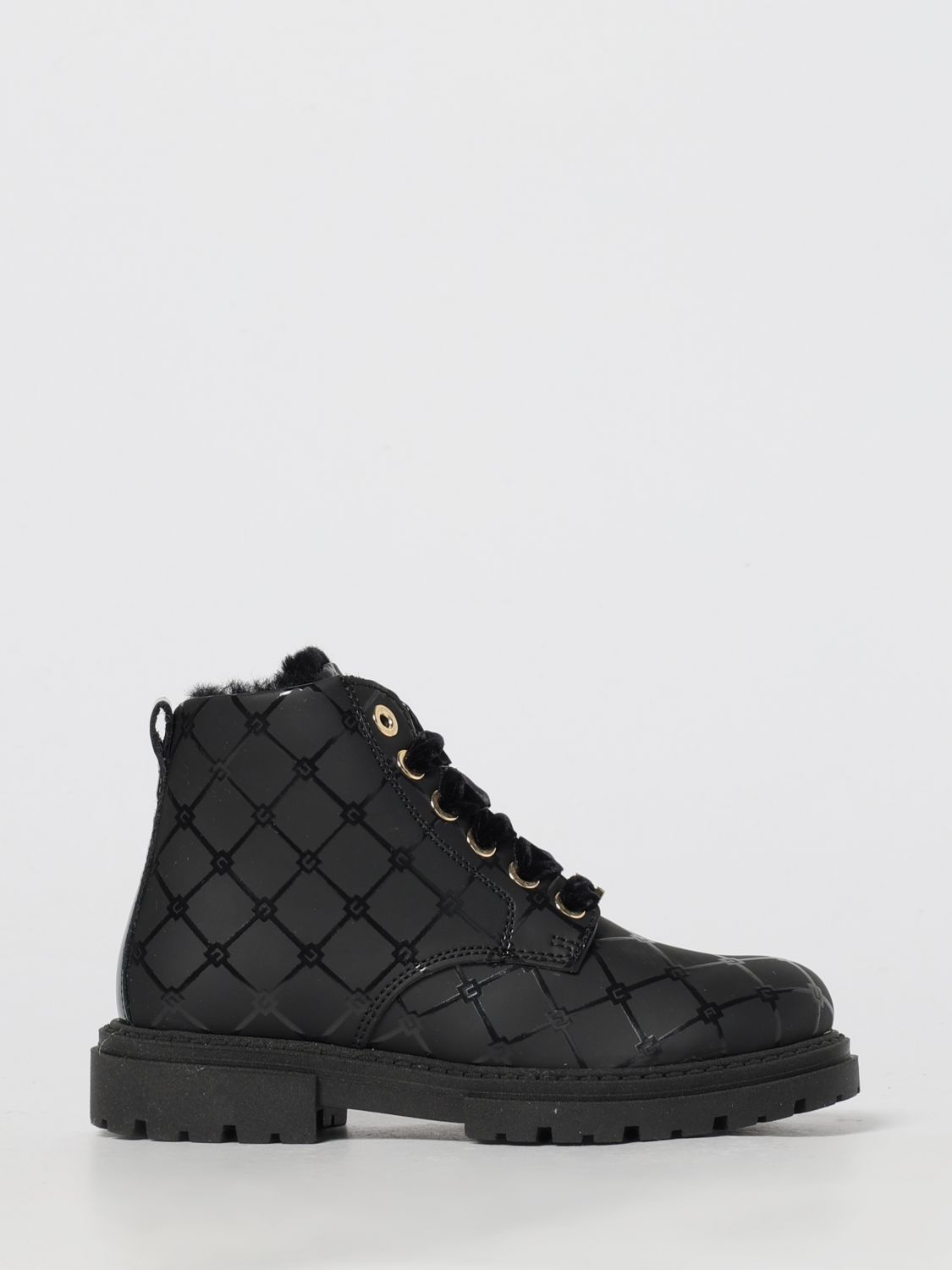 Elisabetta Franchi La Mia Bambina Shoes Kids Color Black In Black