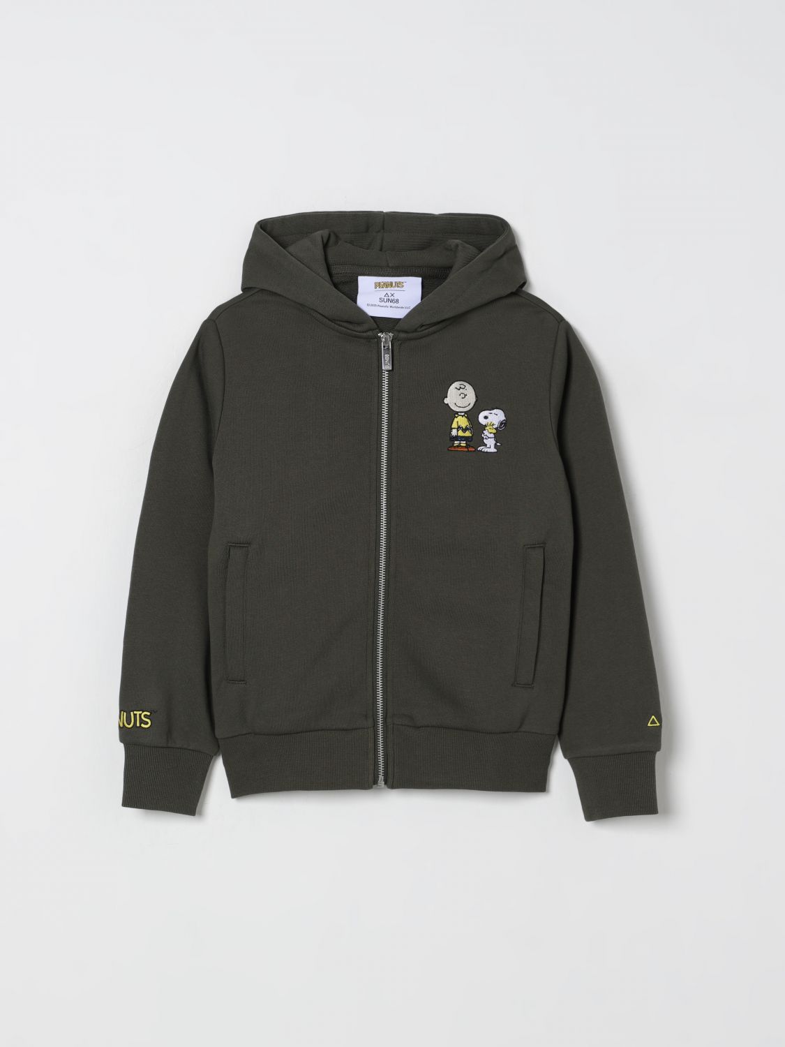 Sun 68 Sweater Sun68 Kids Color Green In Green