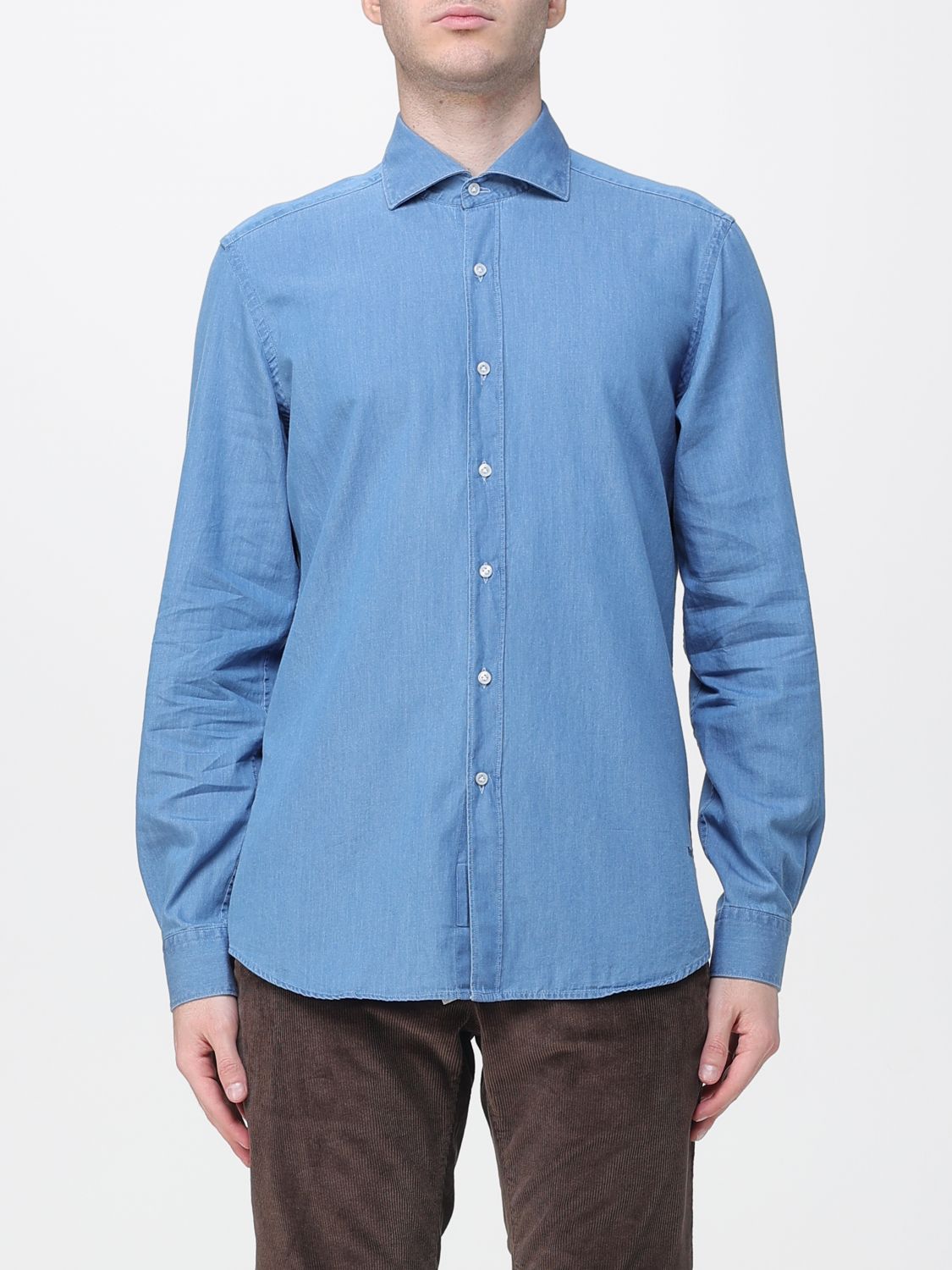 FAY Hemd Herren Farbe Blau
