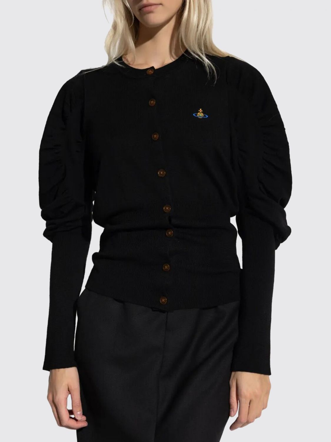 Vivienne Westwood Sweater Woman Color Black In Black