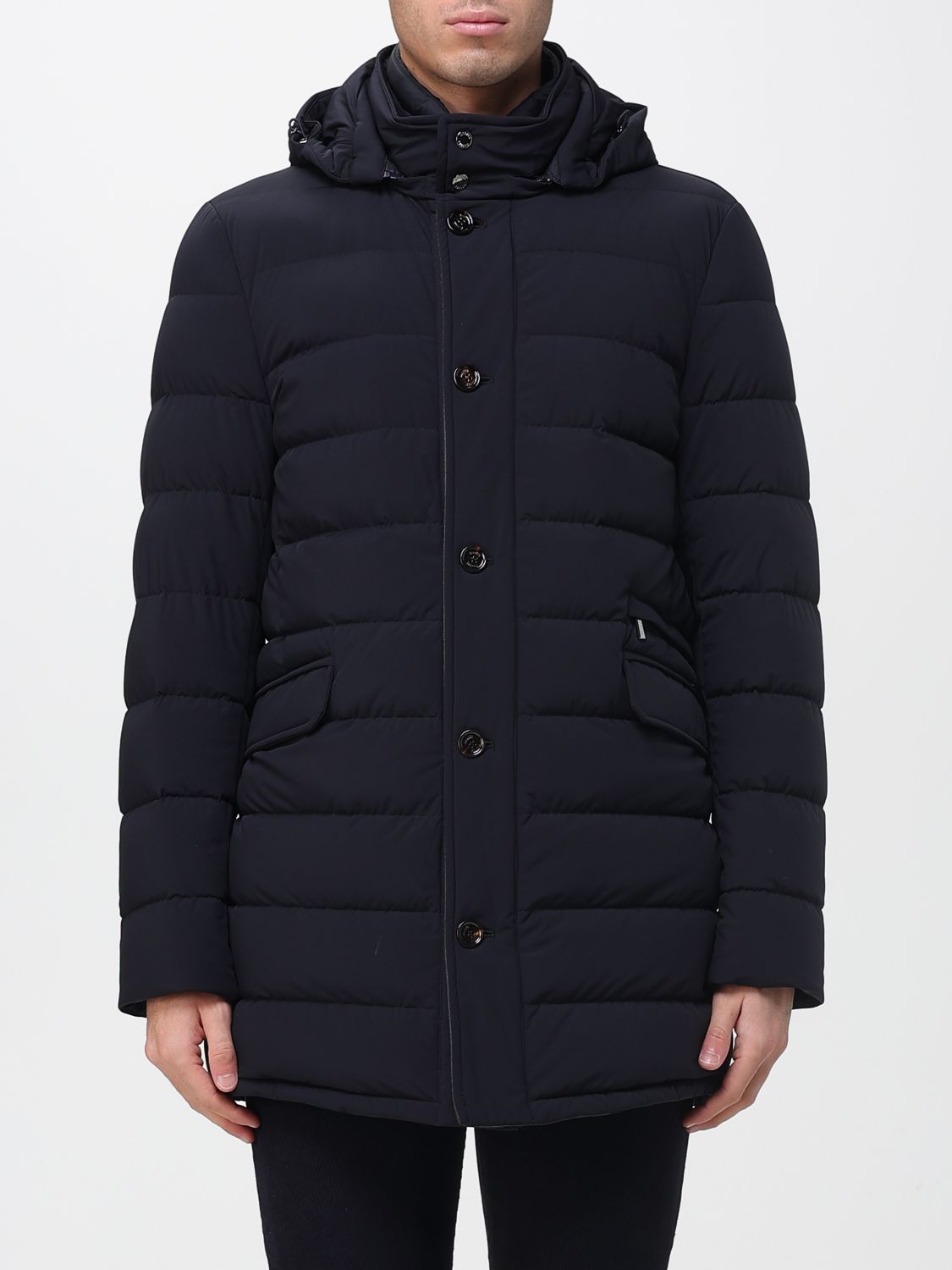 Moorer Coat Men Color Blue