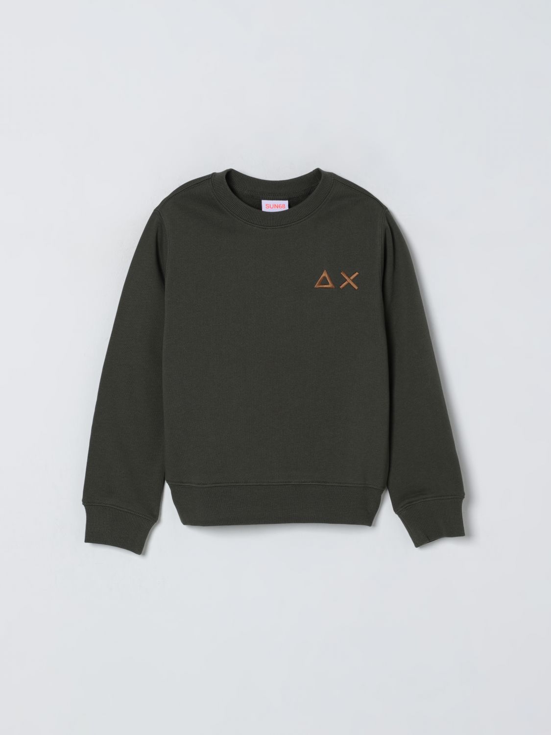 Sun 68 Sweater Sun68 Kids Color Green In Green