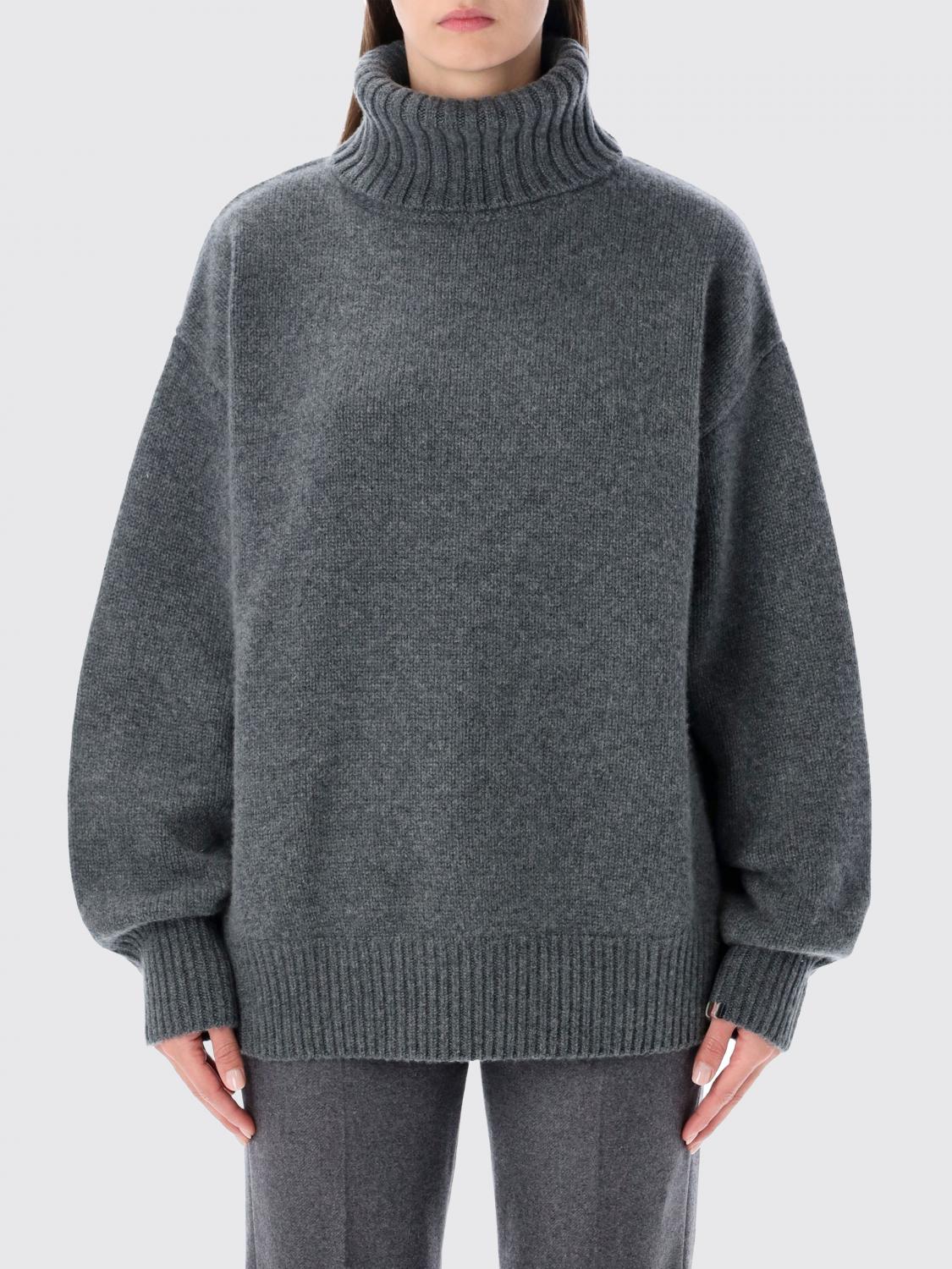 Extreme Cashmere Sweater Woman Color Grey In Gray