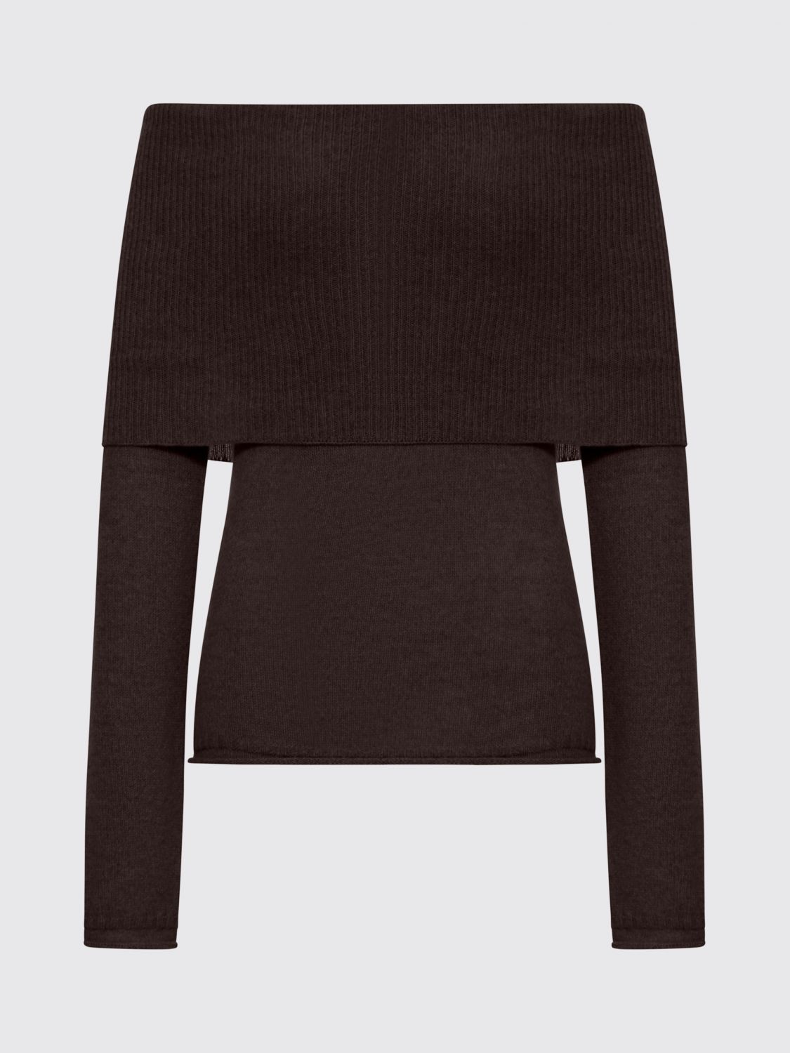 Roberto Collina Ribbed Boat Neck Sweater In Animal Print