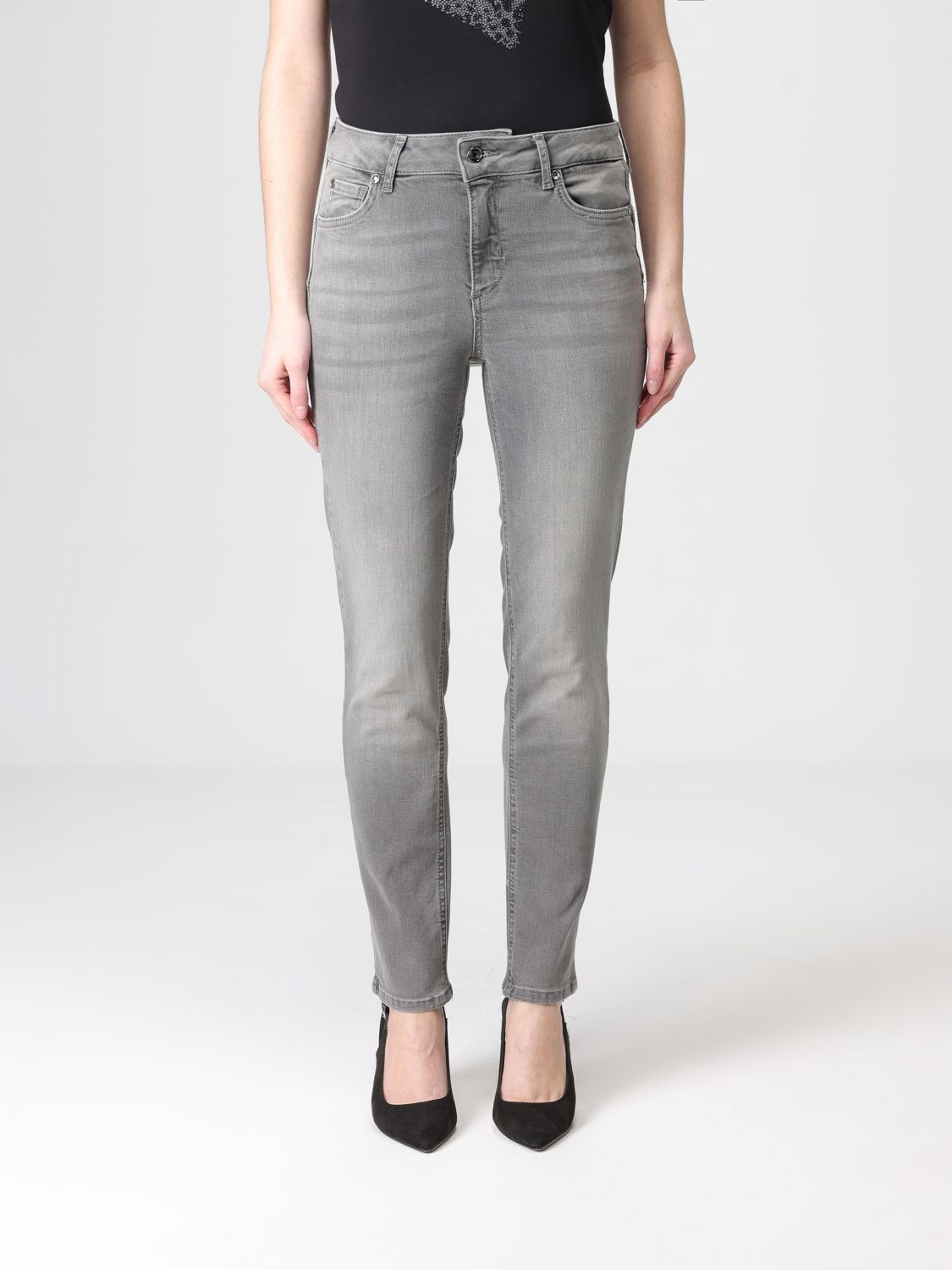 Jeans LIU JO Woman color Grey