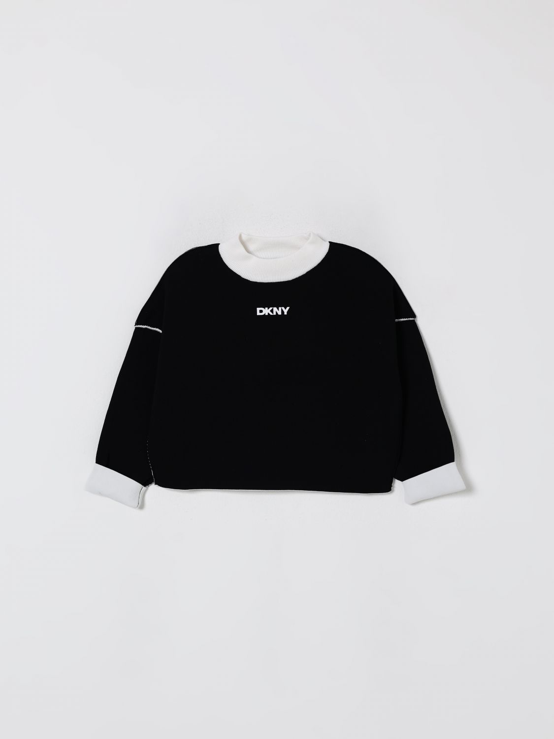 Dkny Sweater Kids Color Black In Black