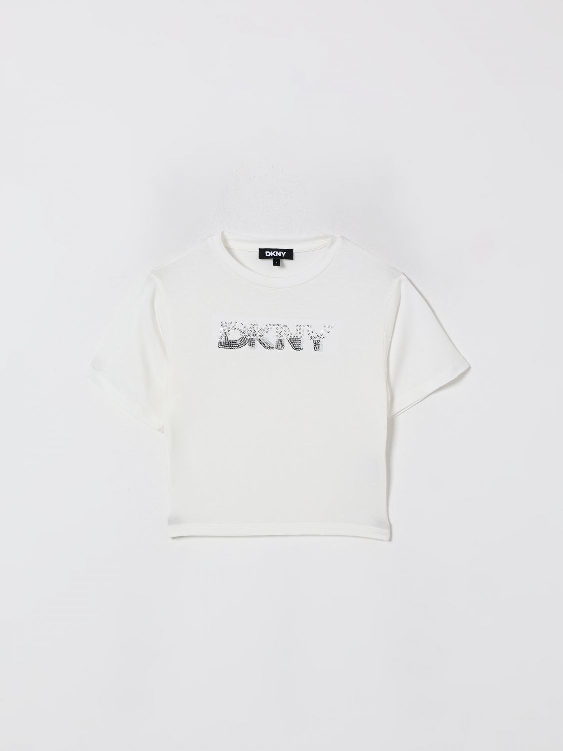 Dkny T-shirt Kids Color White In Multi