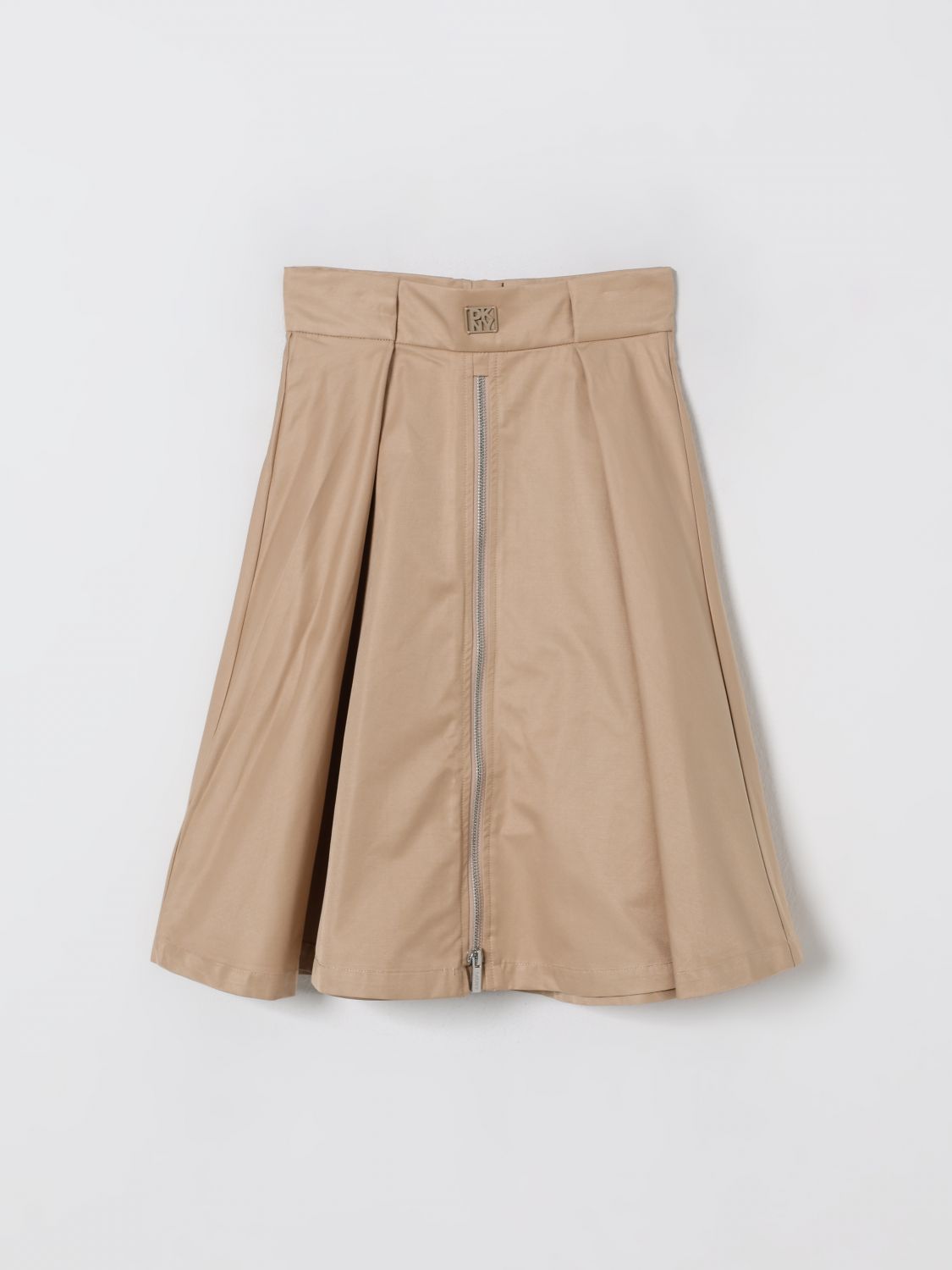 Dkny Skirt  Kids Color Beige In Brown
