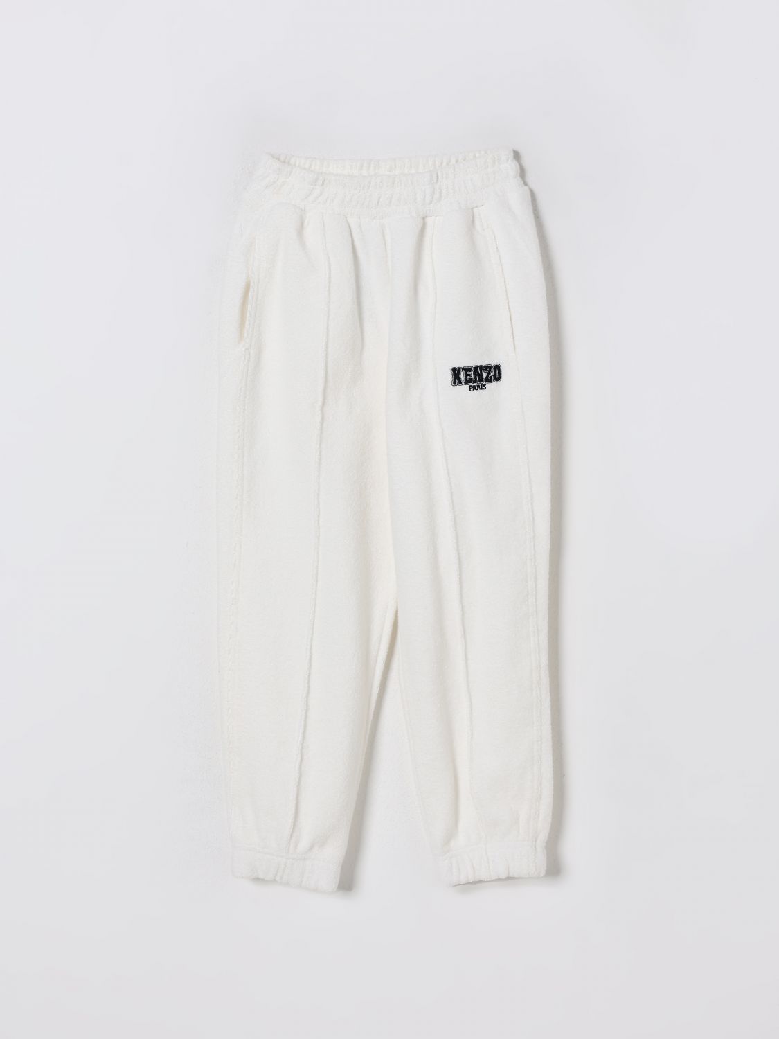 Kenzo Pants  Kids Kids Color White In White