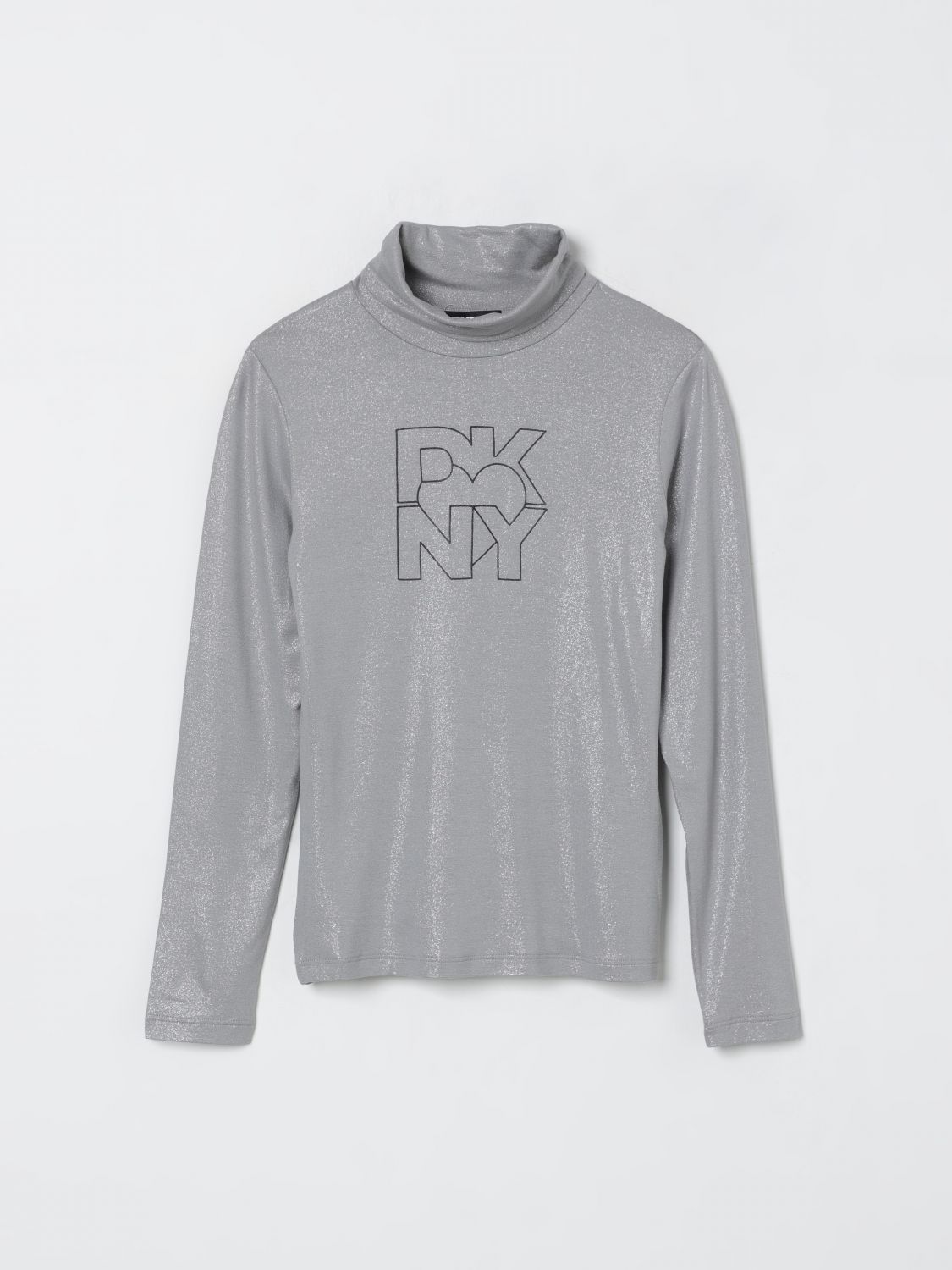 Dkny T-shirt  Kids Color Grey In Animal Print