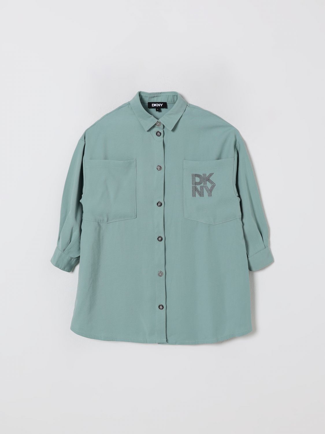 Dkny Dress Kids Color Green In Green