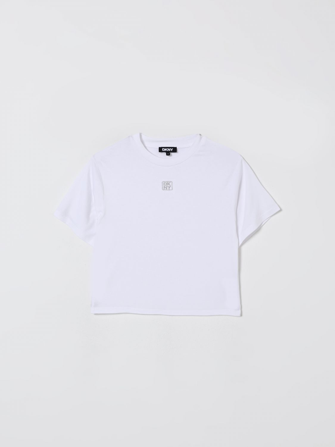 Dkny T-shirt Kids Color White In Black
