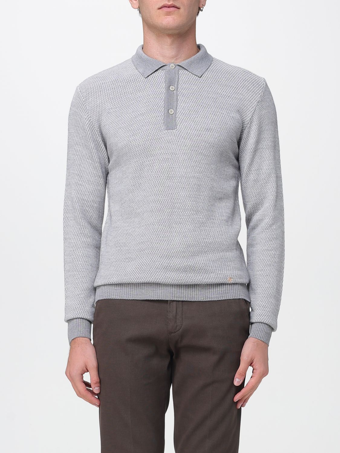 Manuel Ritz Sweater Men Color Grey In Gray