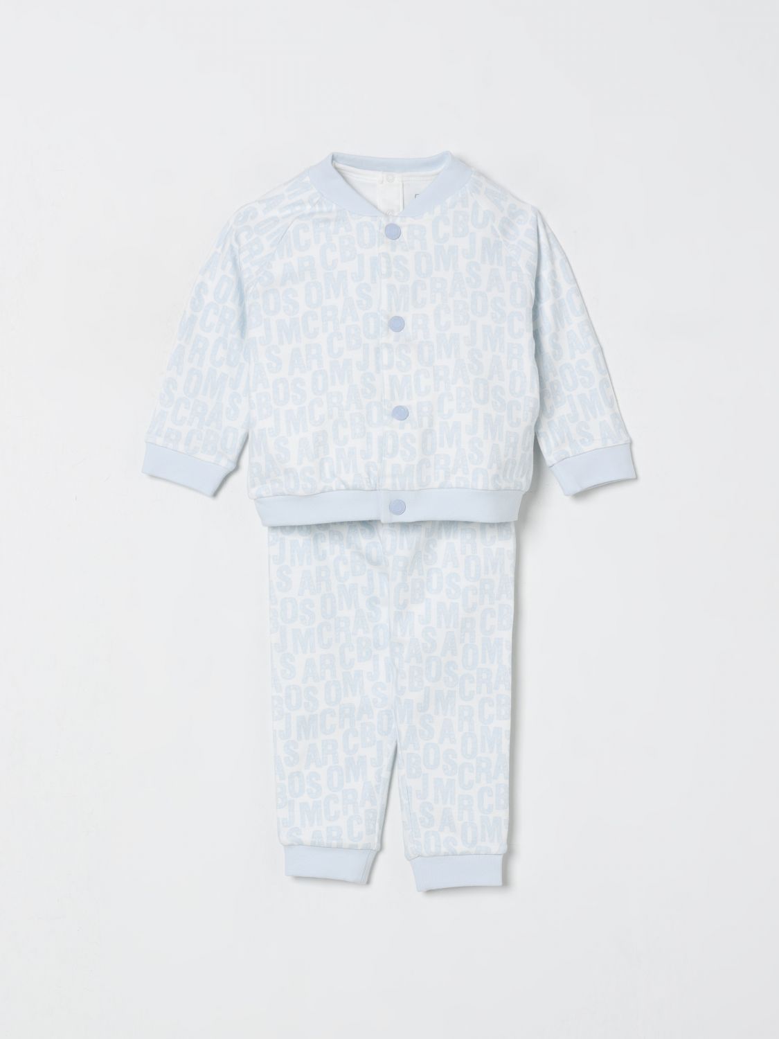 Marc Jacobs Romper Little Kids Color Gnawed Blue In Animal Print