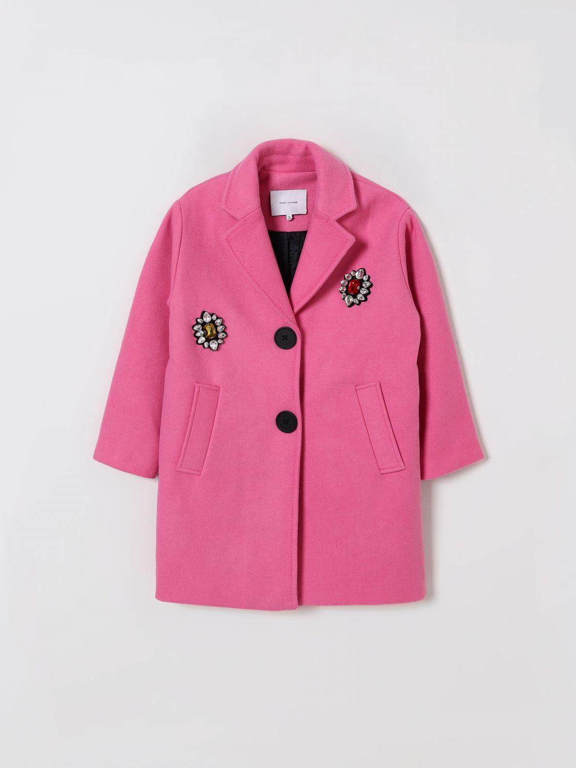 Marc Jacobs Coat Little  Kids Color Fuchsia In Pink