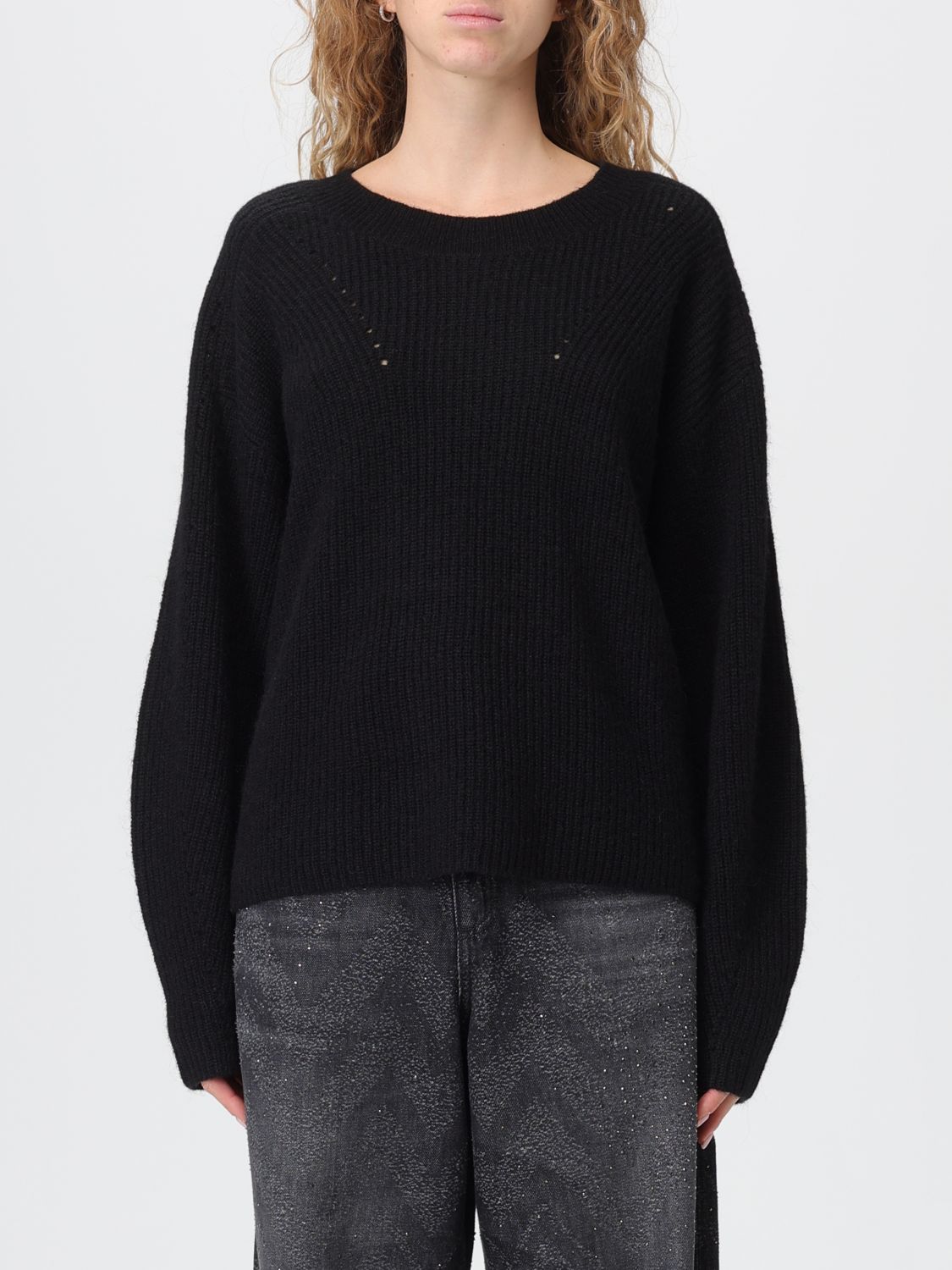 Hugo Boss Sweater Boss Woman Color Black In Black