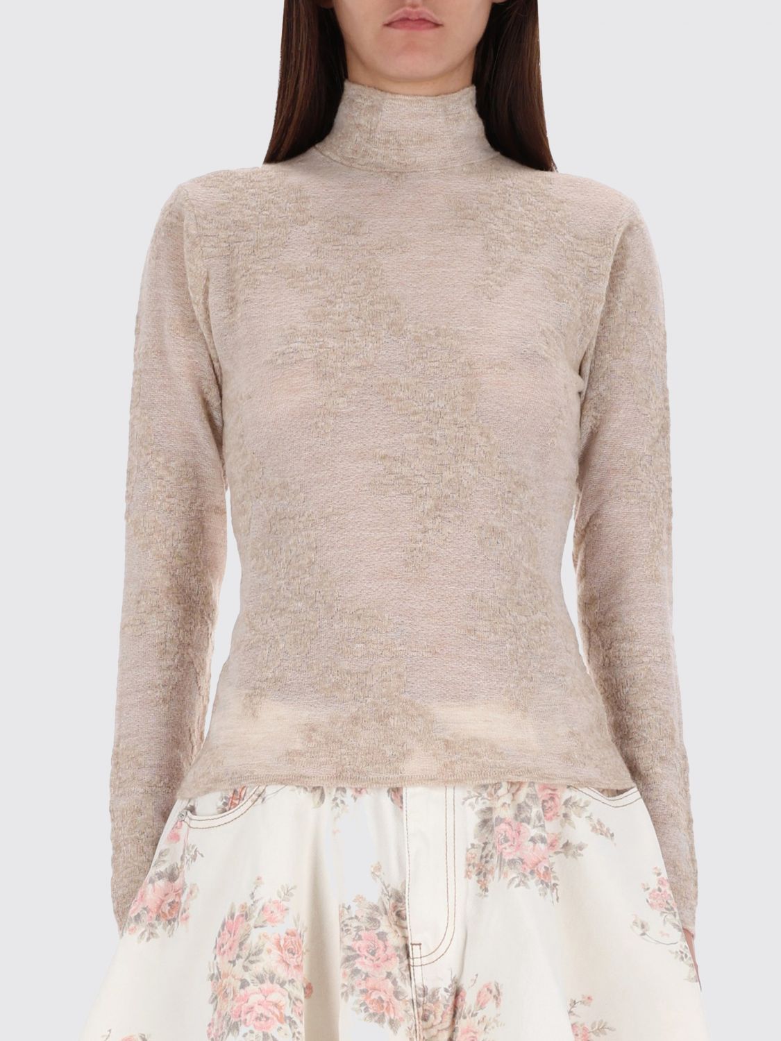 Maglia GANNI Donna colore Beige
