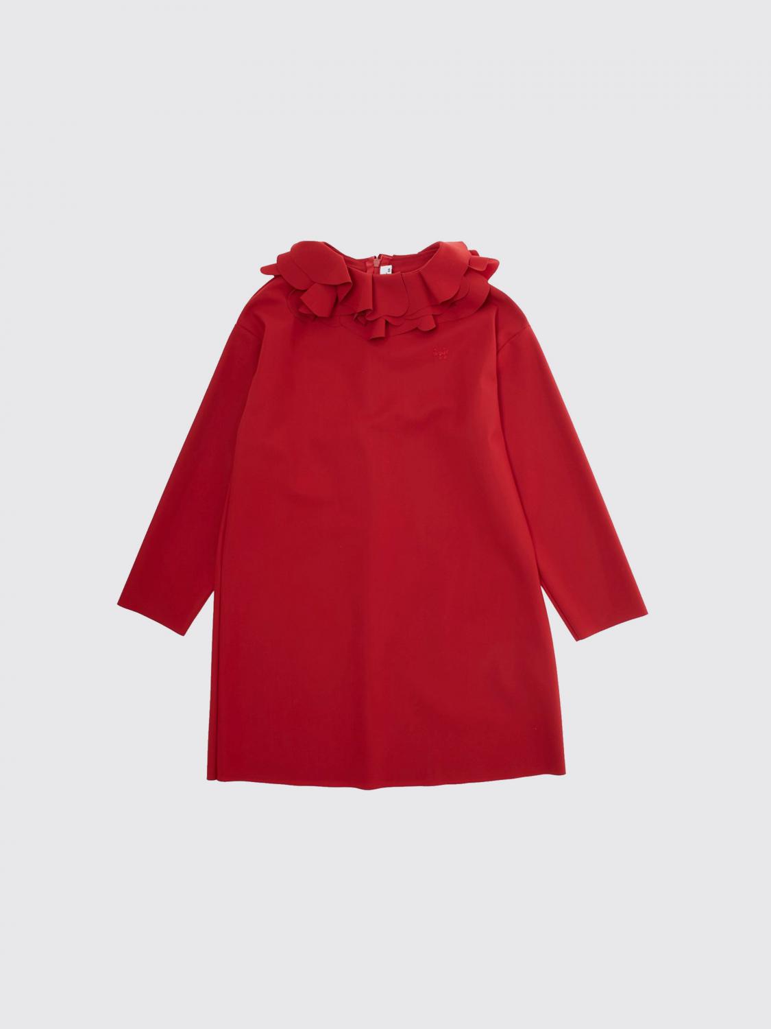 IL GUFO Kleid Kinder Farbe Rot