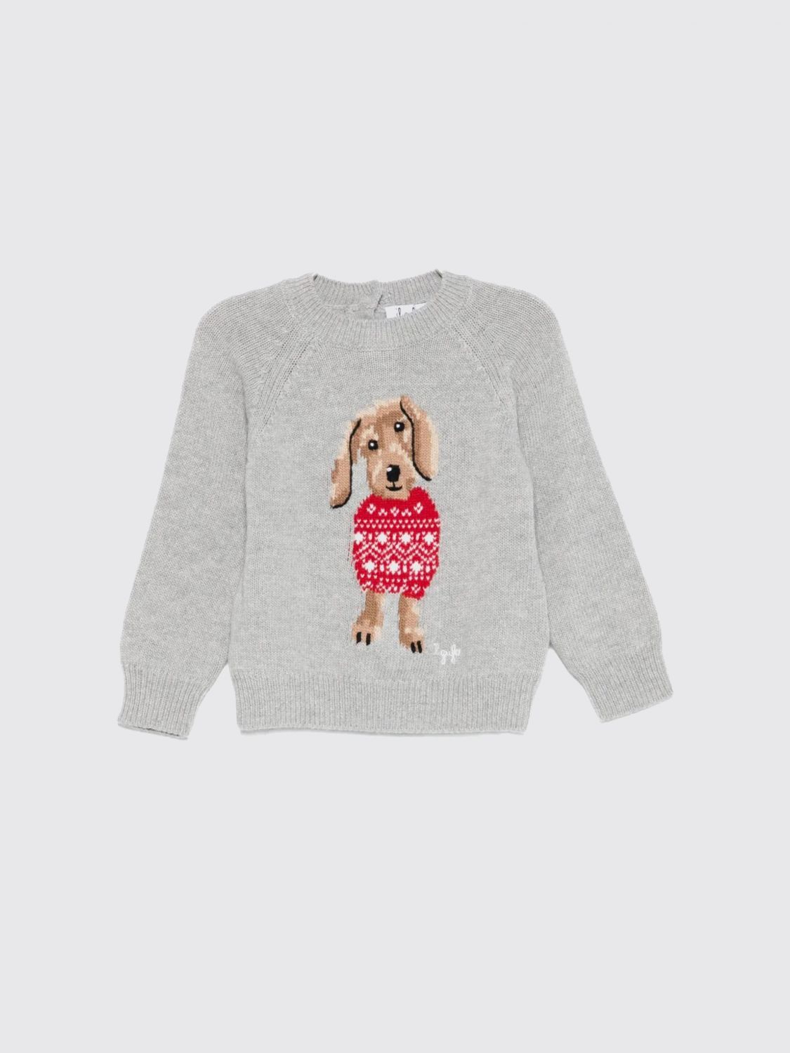Il Gufo Sweater Kids Color Grey In Gray