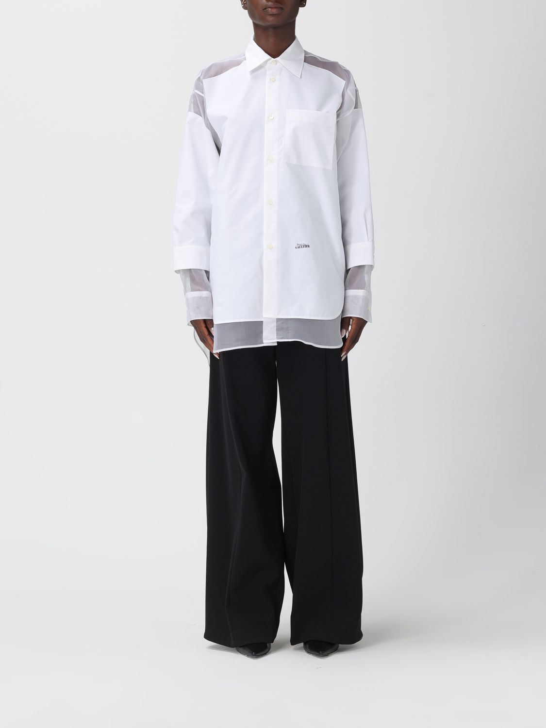 Jean Paul Gaultier Shirt  Woman Color White In White