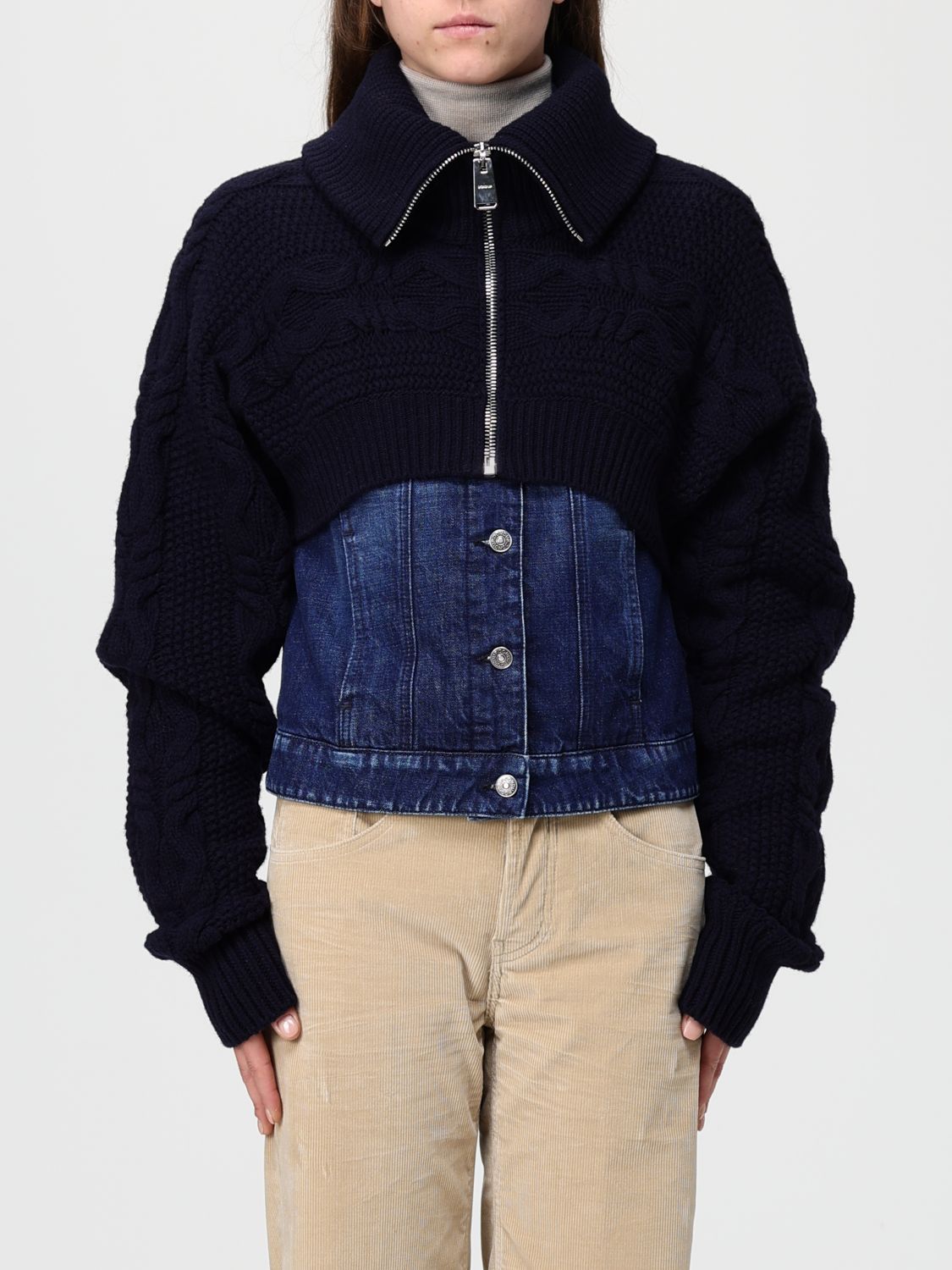 Dondup Jacket In Blue