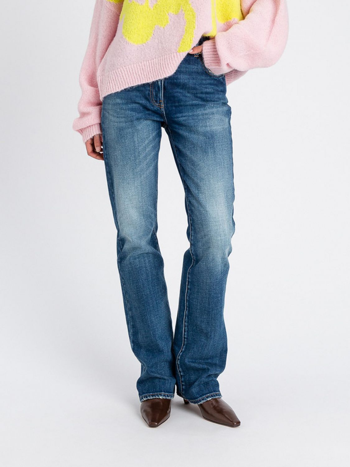 Twinset Actitude Jeans  Woman Color Denim In Blue