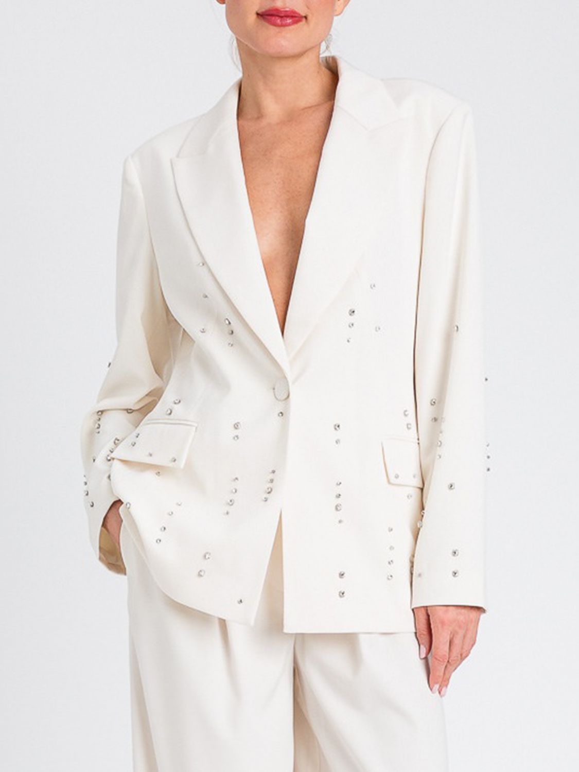 Twinset Actitude Jacket  Woman Color White In White