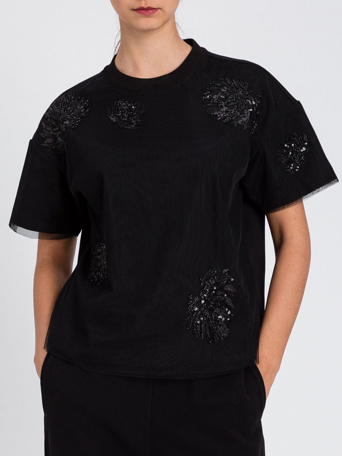Twinset Actitude T-shirt  Woman Color Black In Black