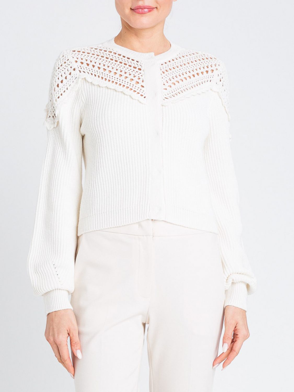 Twinset Cardigan  Woman Color Yellow Cream In White