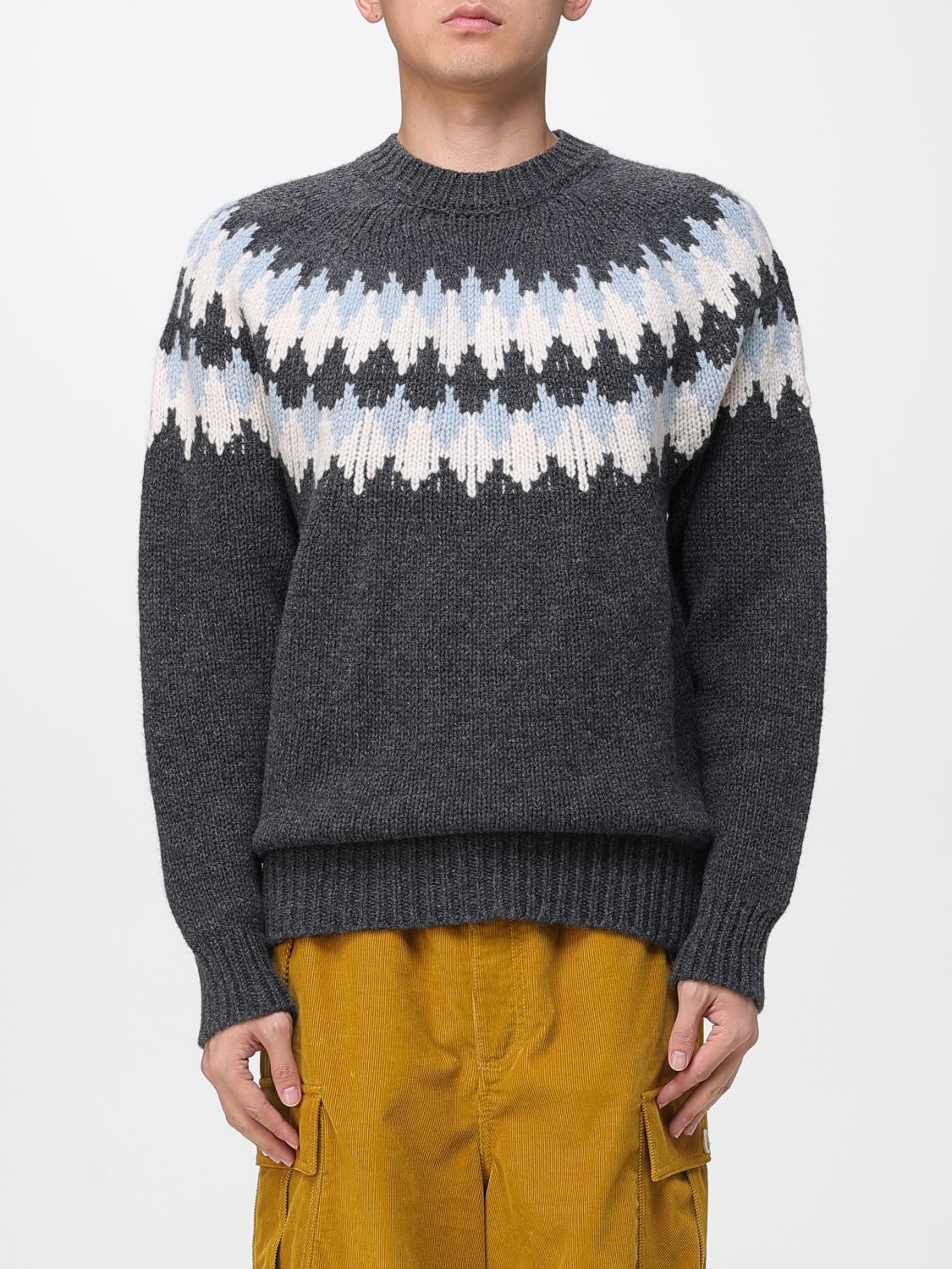 Alanui Sweater  Men Color Black In Gray