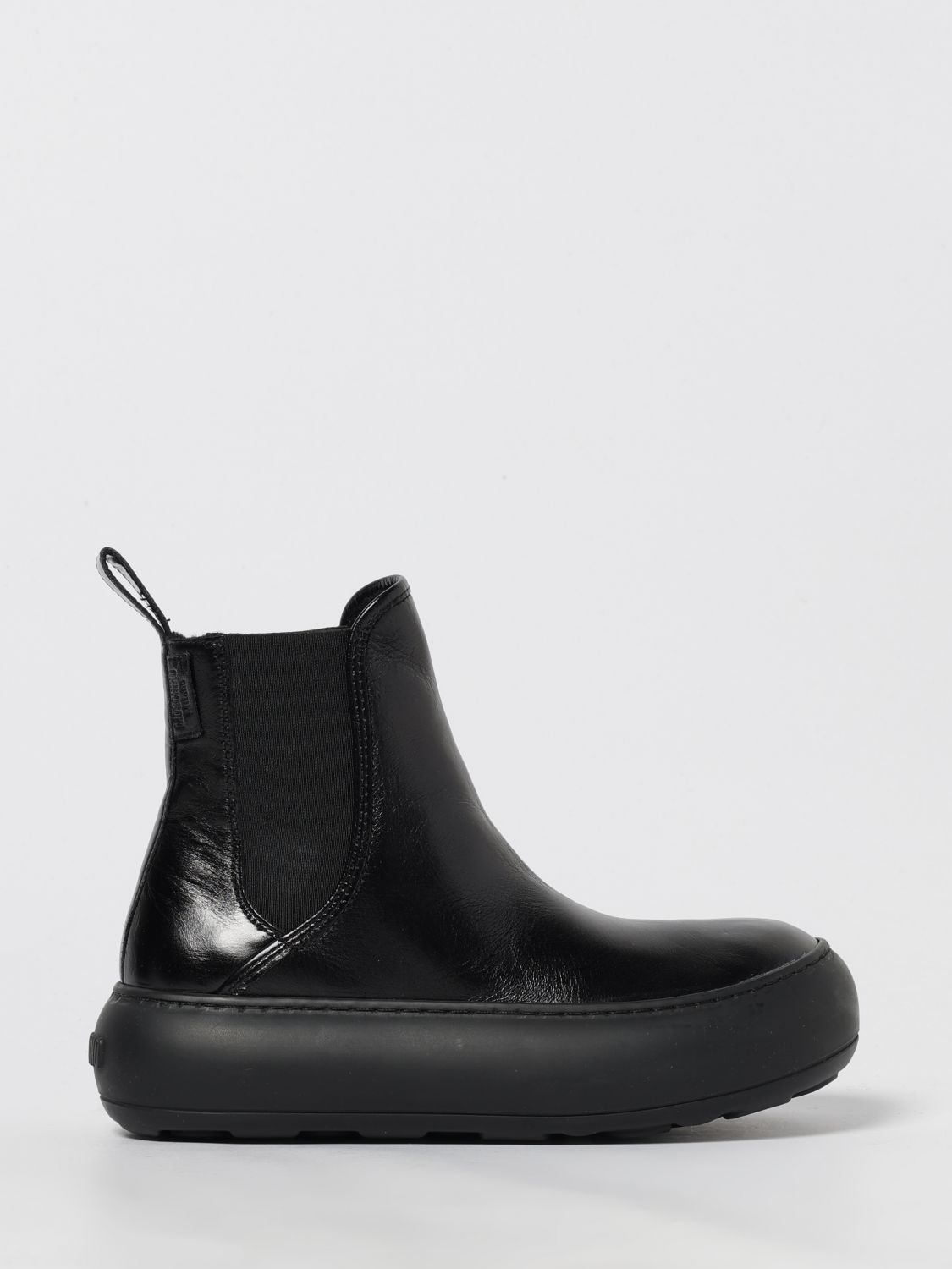 Moschino Flat Ankle Boot  Couture Woman Color Black In Black