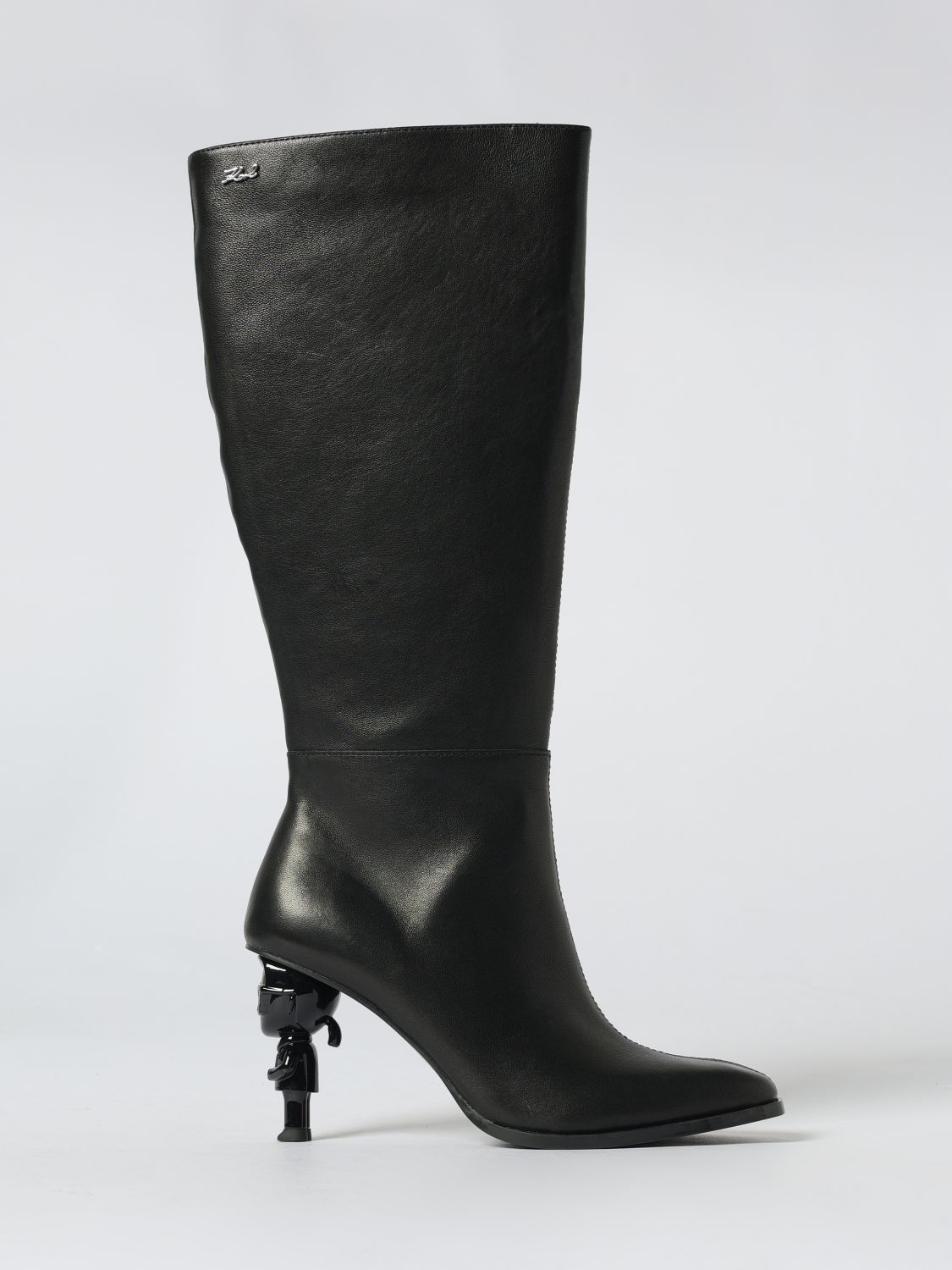 Karl Lagerfeld Flat Ankle Boot  Woman Color Black In Black